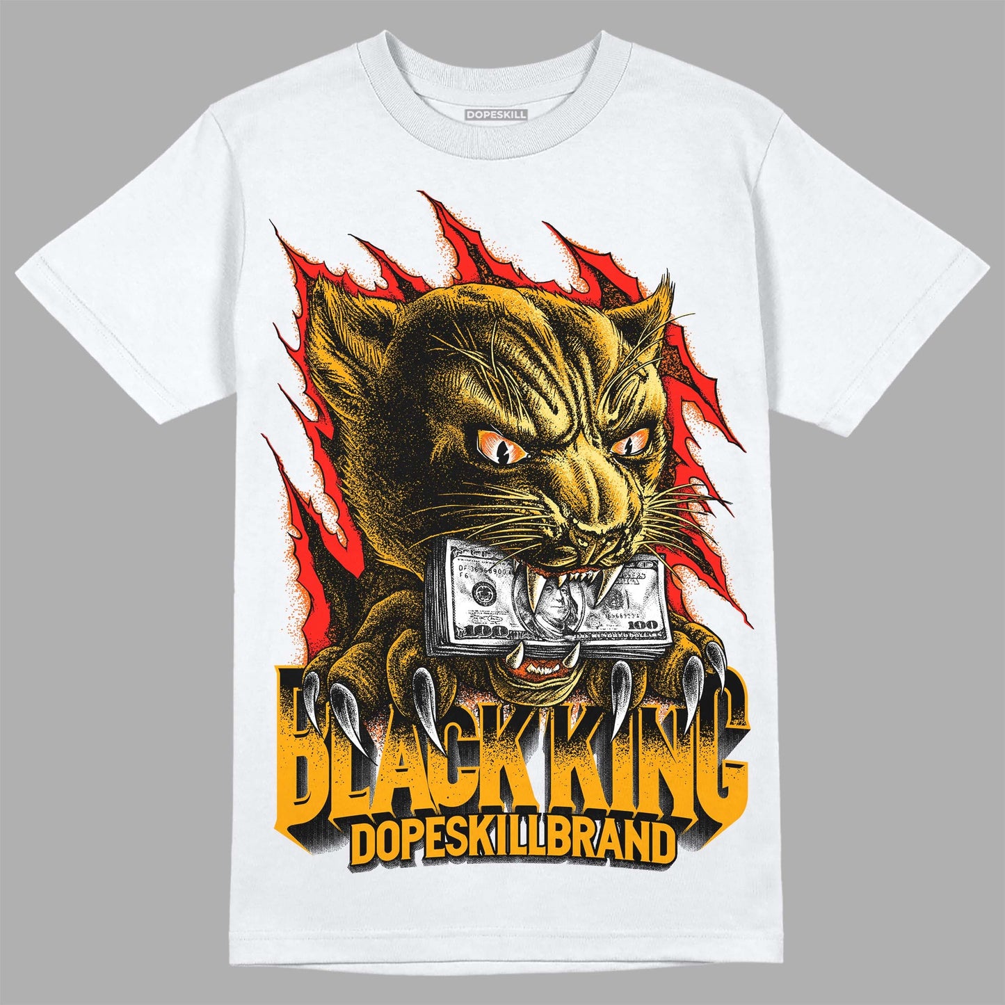 Black Taxi 12s DopeSkill T-Shirt Black King Graphic