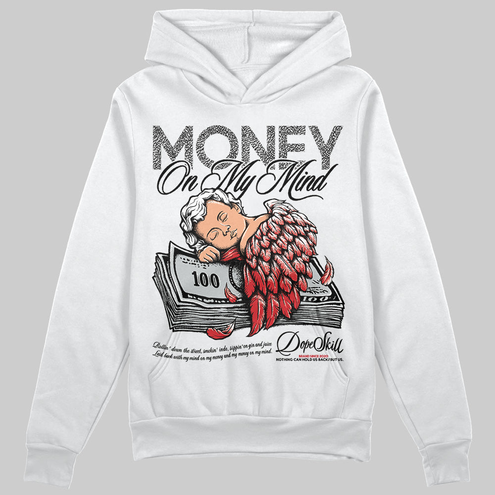 Black Cement 3s DopeSkill Hoodie Sweatshirt MOMM Graphic