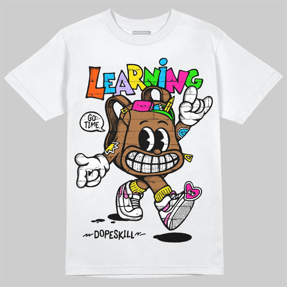 Black and White Collection DopeSkill T-Shirt Learning Graphic