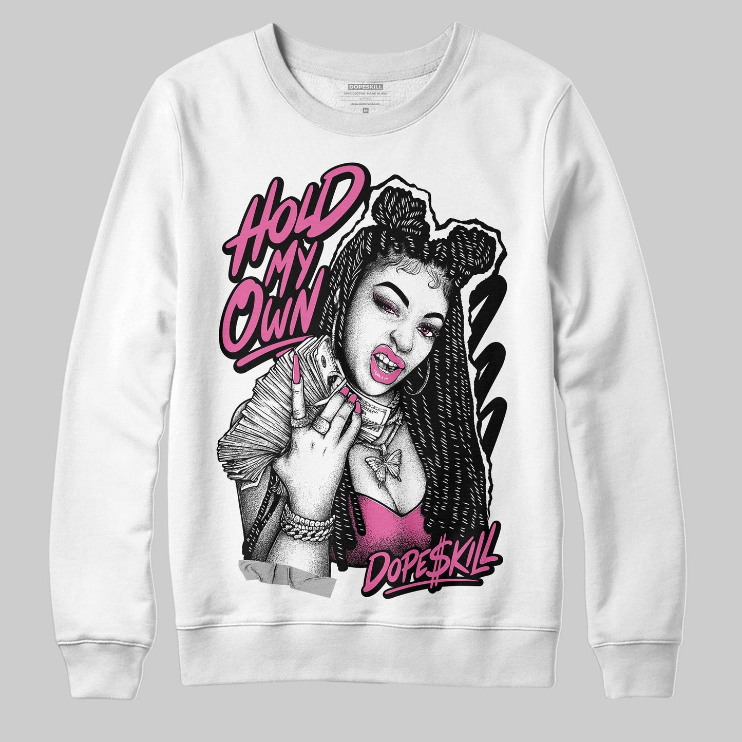 Kayano 14 Cream Sweet Pink DopeSkill Sweatshirt New H.M.O Graphic