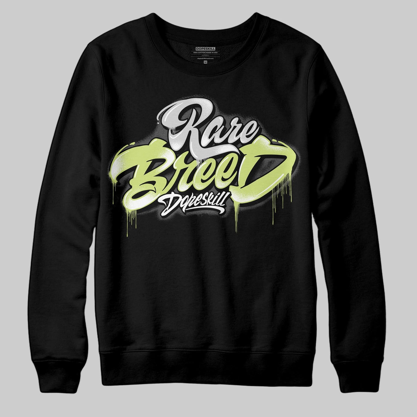 Light Lemon Twist 4s DopeSkill Sweatshirt Rare Breed Type Graphic