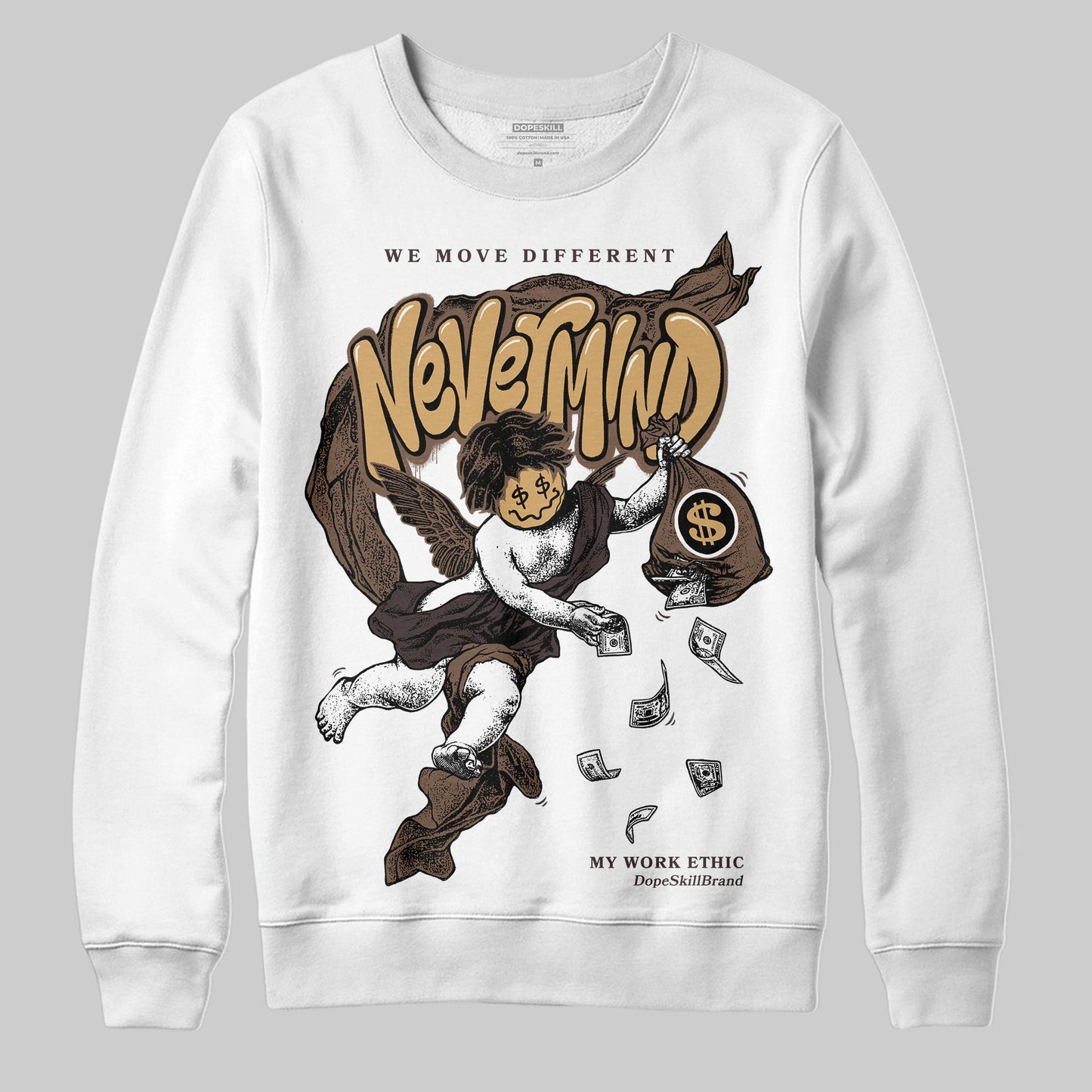 Earth 5s DopeSkill Sweatshirt Nevermind Graphic