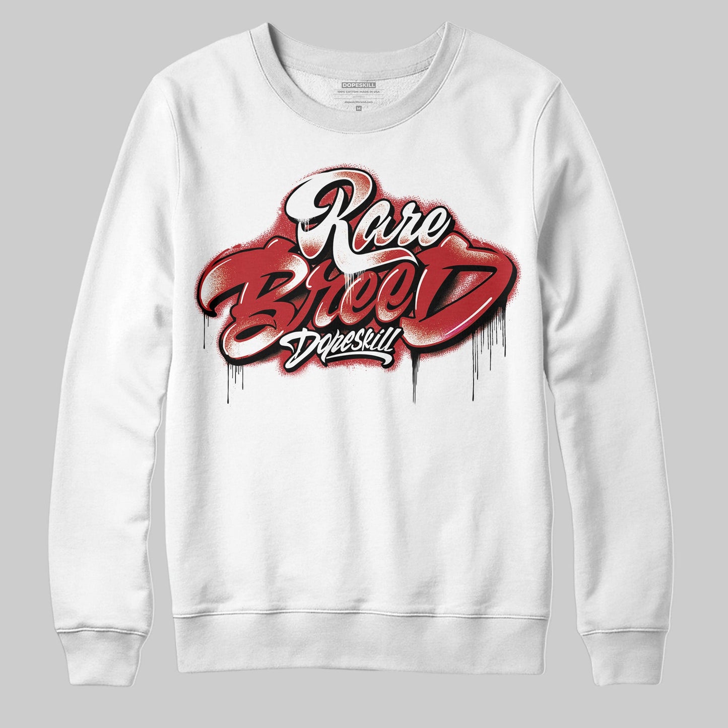 Black Toe Reimagined 1s DopeSkill Sweatshirt Rare Breed Type Graphic
