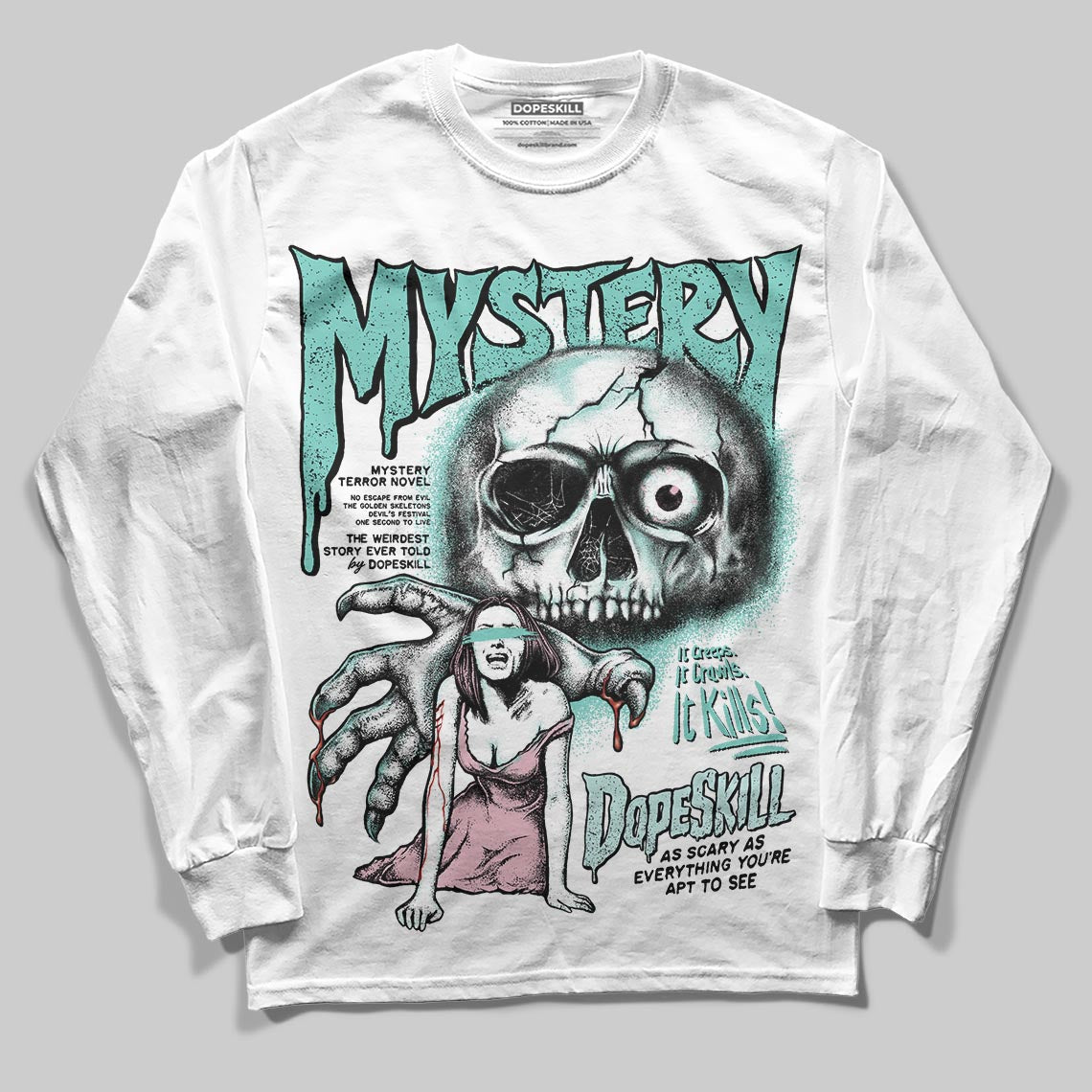 Igloo 11s DopeSkill Long Sleeve T-Shirt Mystery Ghostly Grasp Graphic