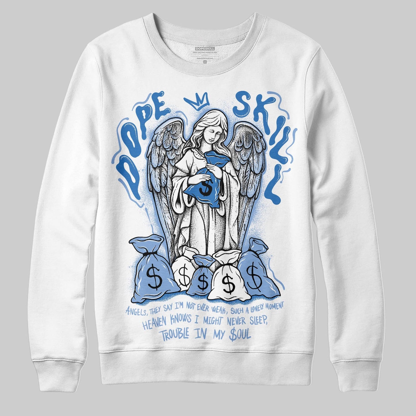 Forget Me Not 4s DopeSkill Sweatshirt Angels Graphic