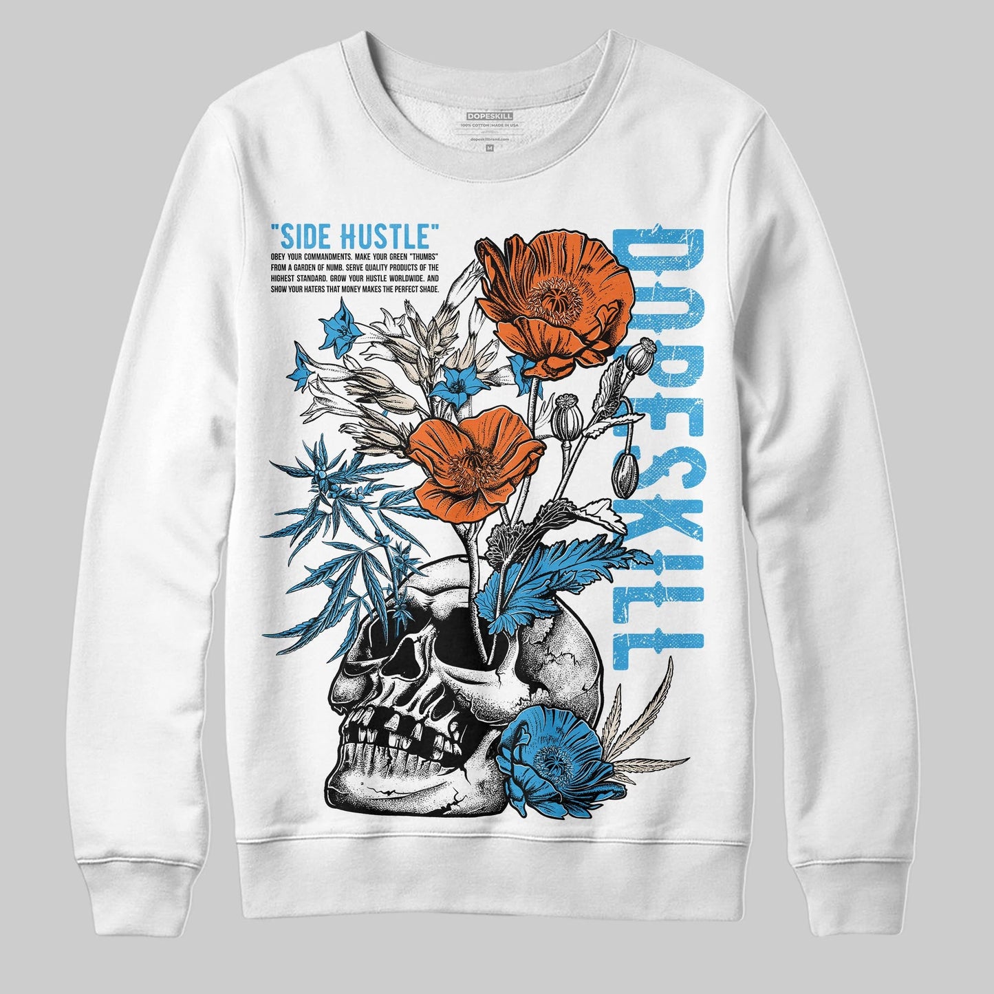 UNC Reimagined 1s DopeSkill Sweatshirt Side Hustle Graphic