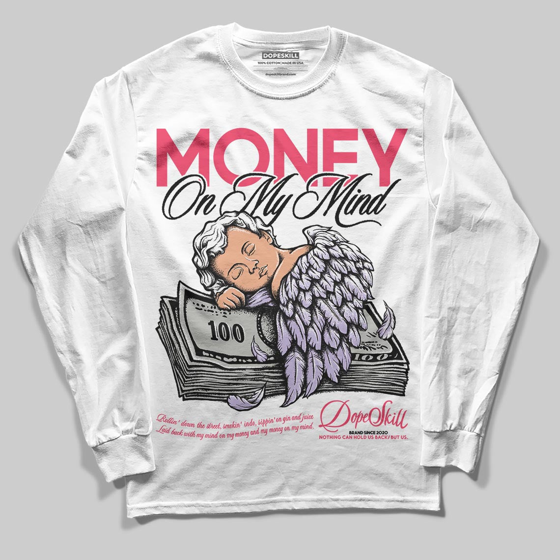 Peanut Butter Jelly 5s DopeSkill Long Sleeve T-Shirt MOMM Graphic