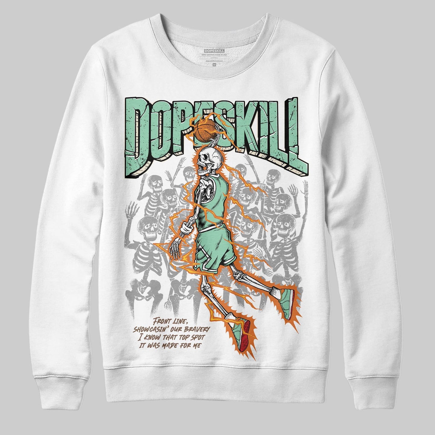SB Dunk “Rodeo” DopeSkill Sweatshirt Thunder Dunk Graphic