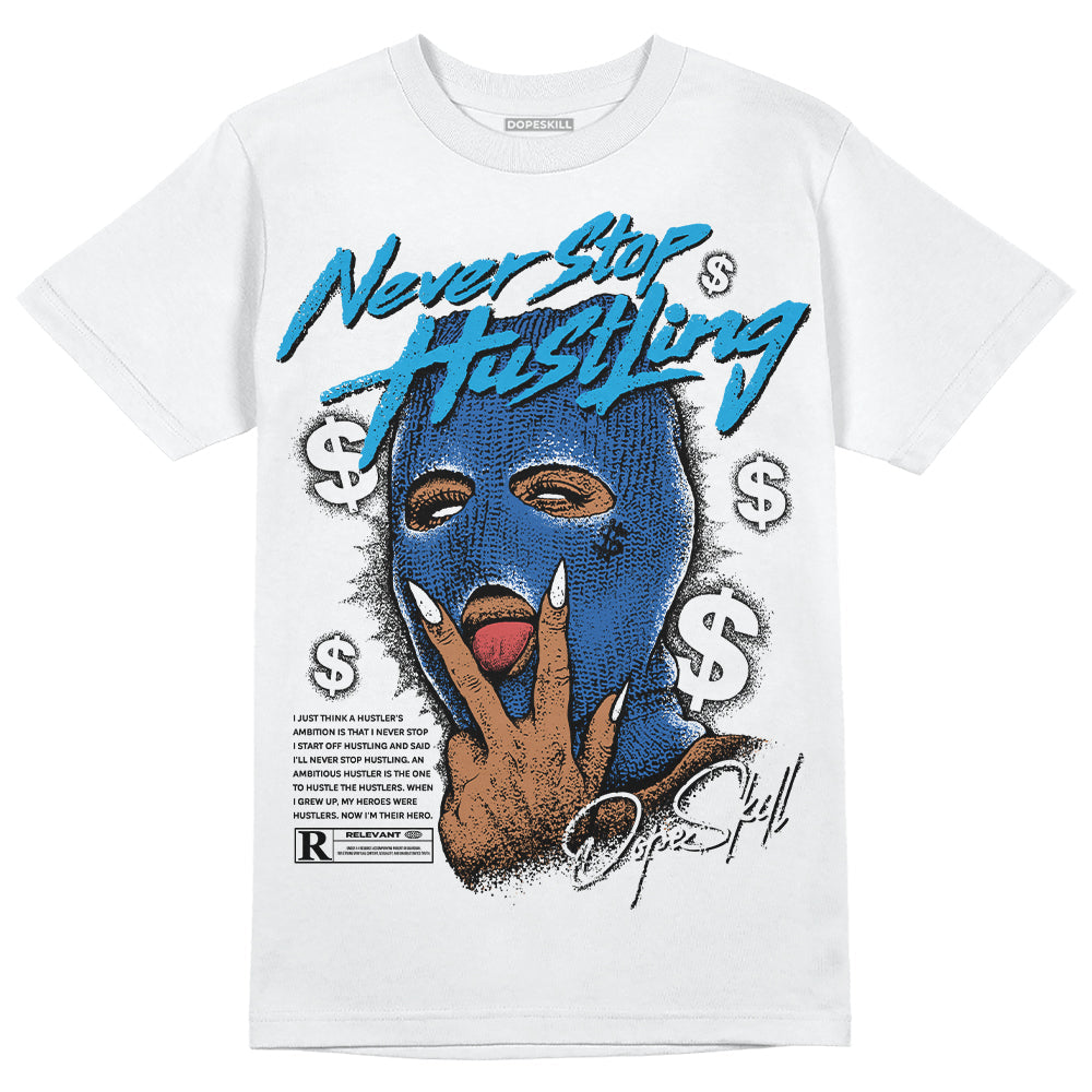 Space Jam 11s DopeSkill T-Shirt Never Stop Hustling Graphic