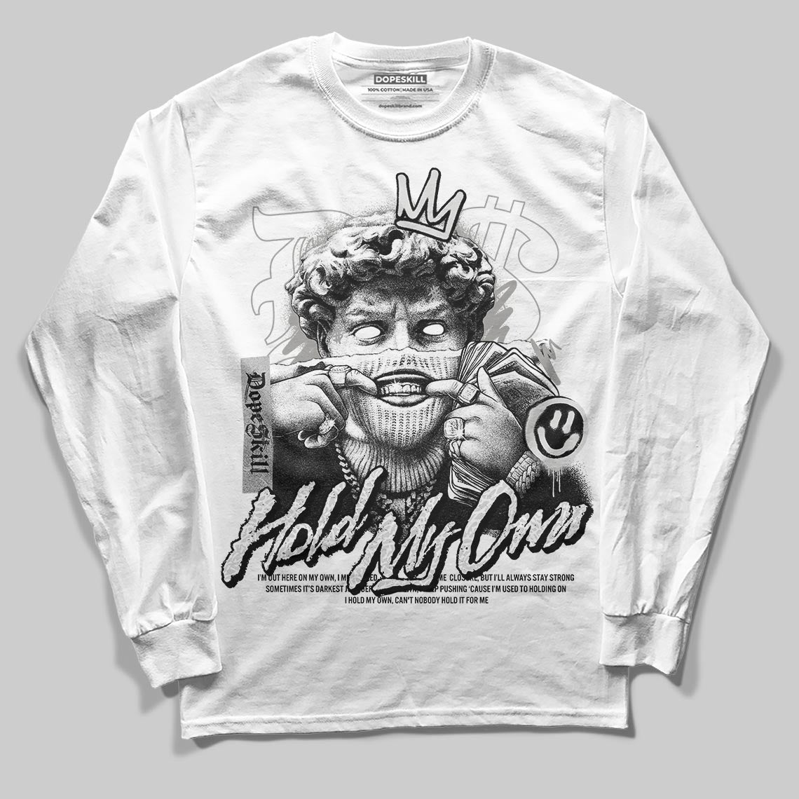 Pure Money 3s DopeSkill Long Sleeve T-Shirt In My Way Graphic