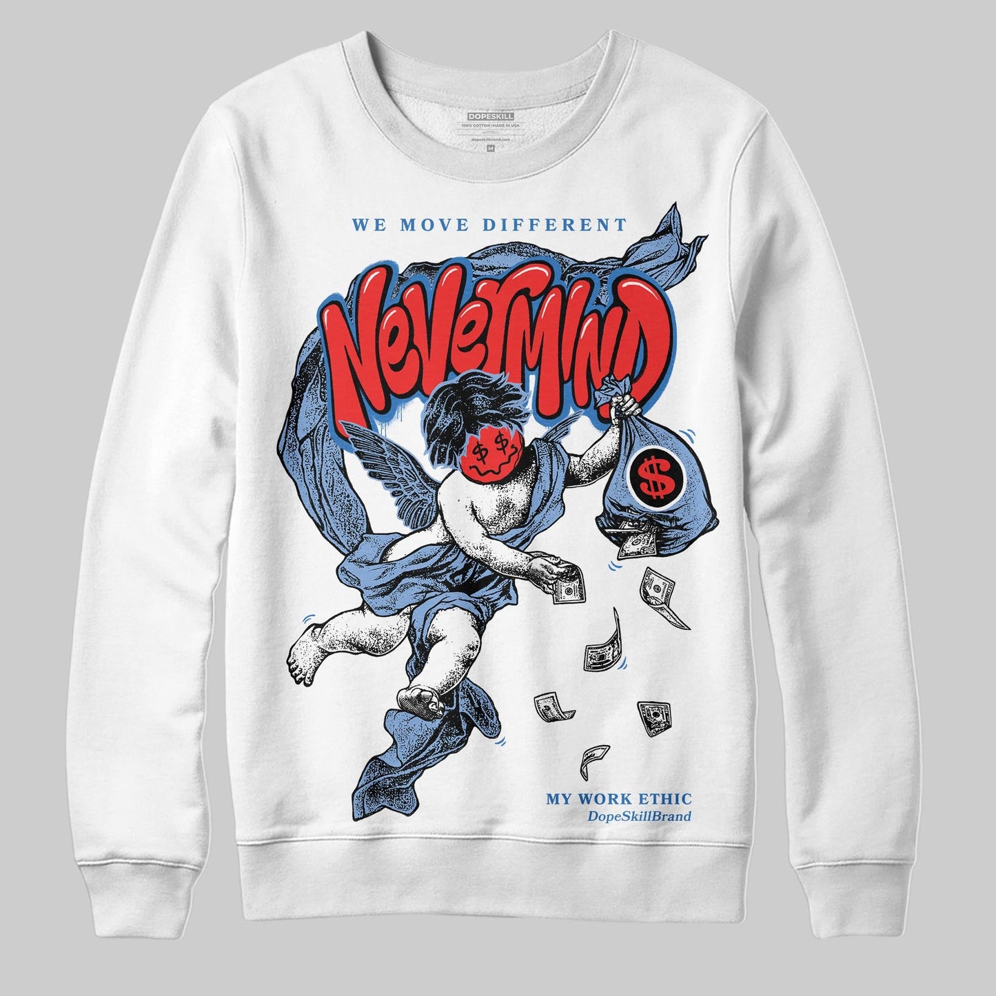 Forget Me Not 4s DopeSkill Sweatshirt Nevermind Graphic