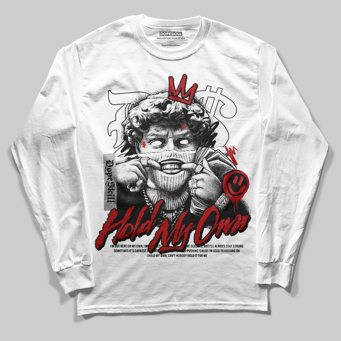 Flu Game 12s DopeSkill Long Sleeve T-Shirt In My Way Graphic