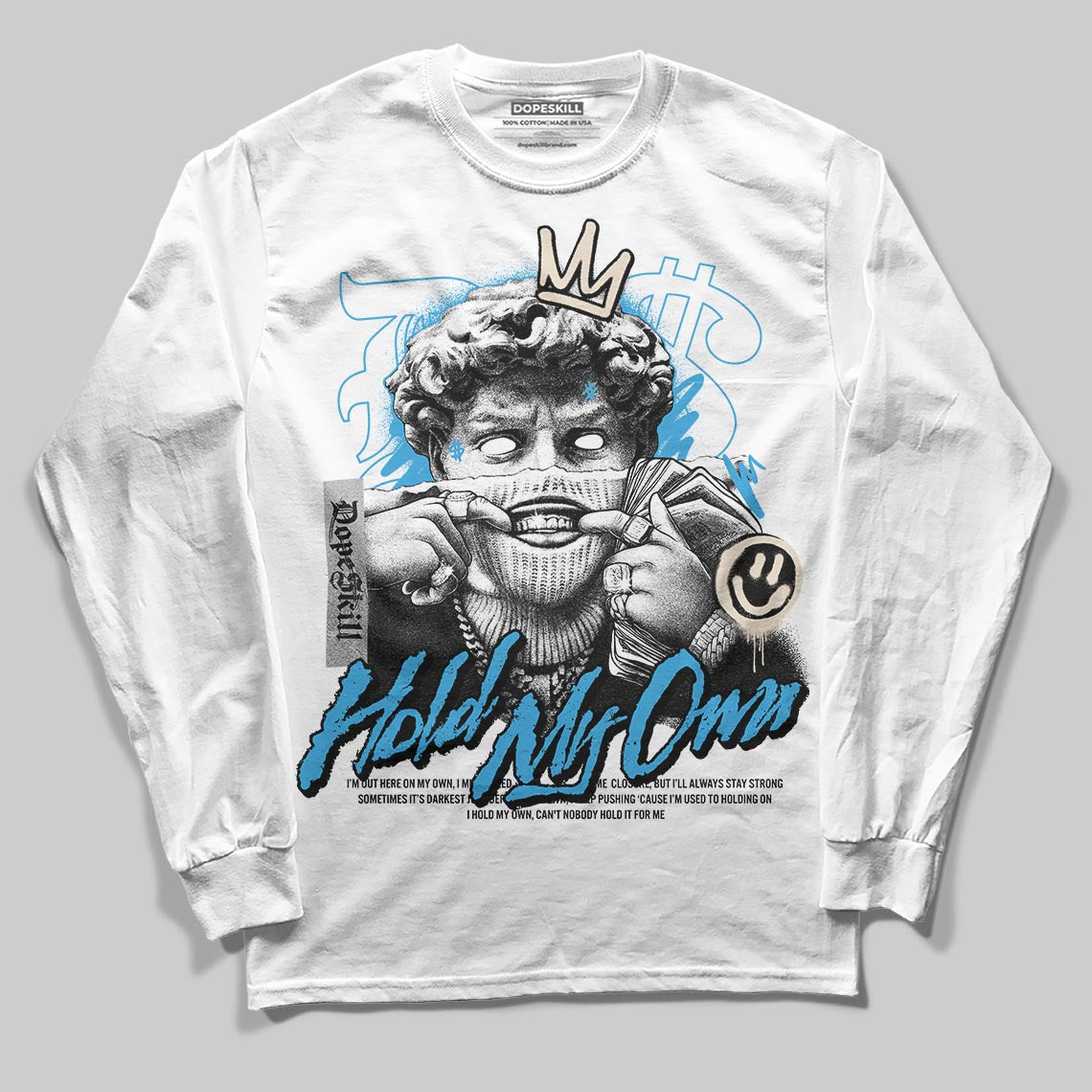 UNC Reimagined 1s DopeSkill Long Sleeve T-Shirt In My Way Graphic