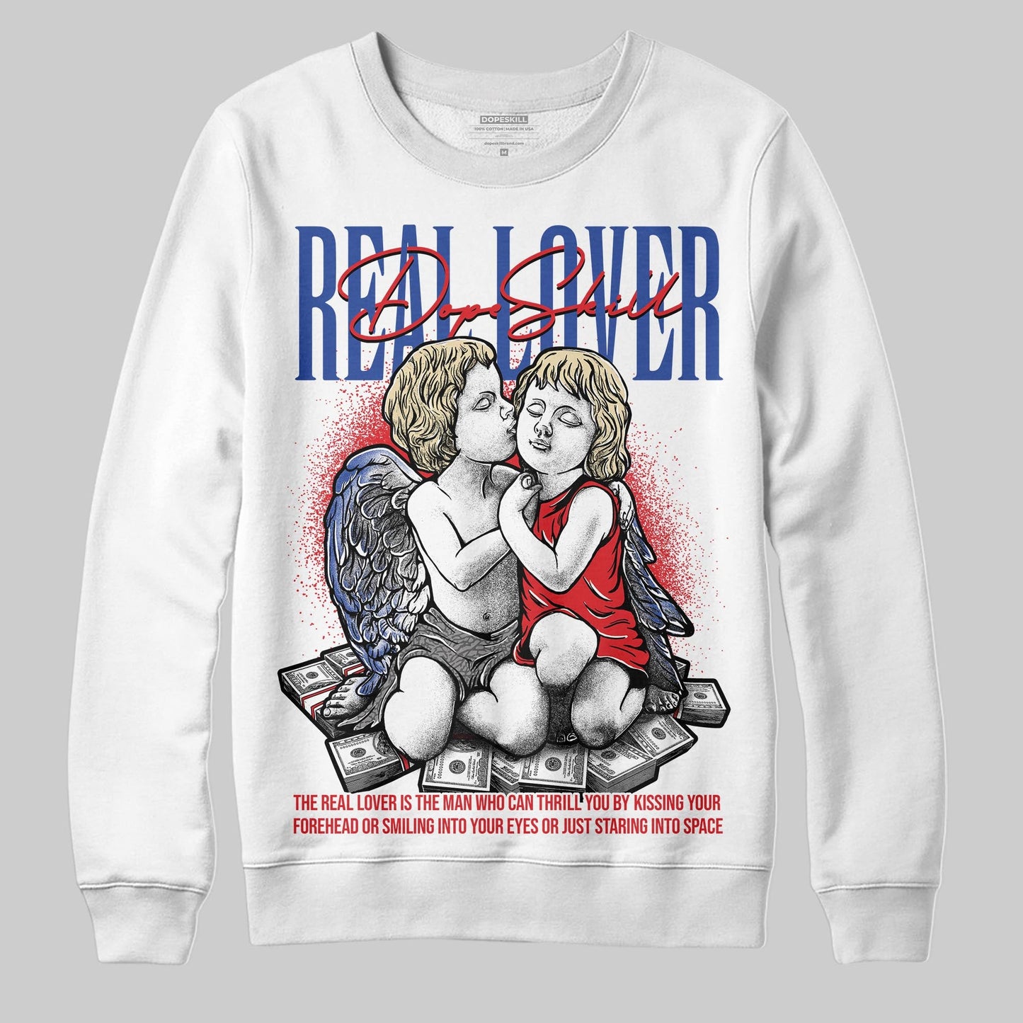 Seoul 2.0 3s DopeSkill Sweatshirt Real Lover Graphic