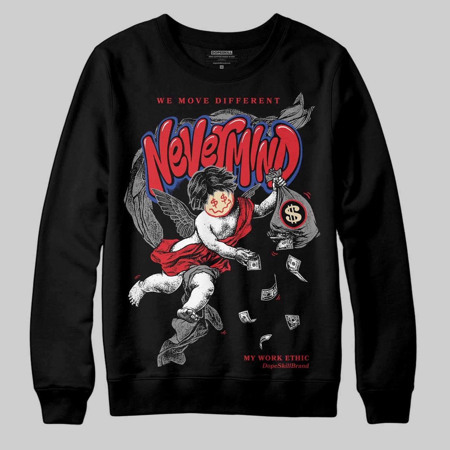 Seoul 2.0 3s DopeSkill Sweatshirt Nevermind Graphic