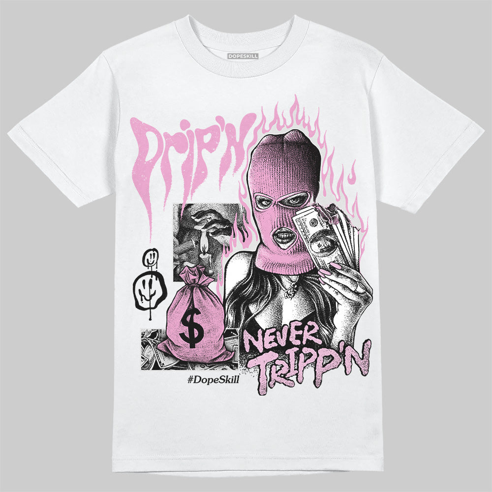 Orchid 4s DopeSkill T-Shirt Drip'n Never Tripp'n Graphic