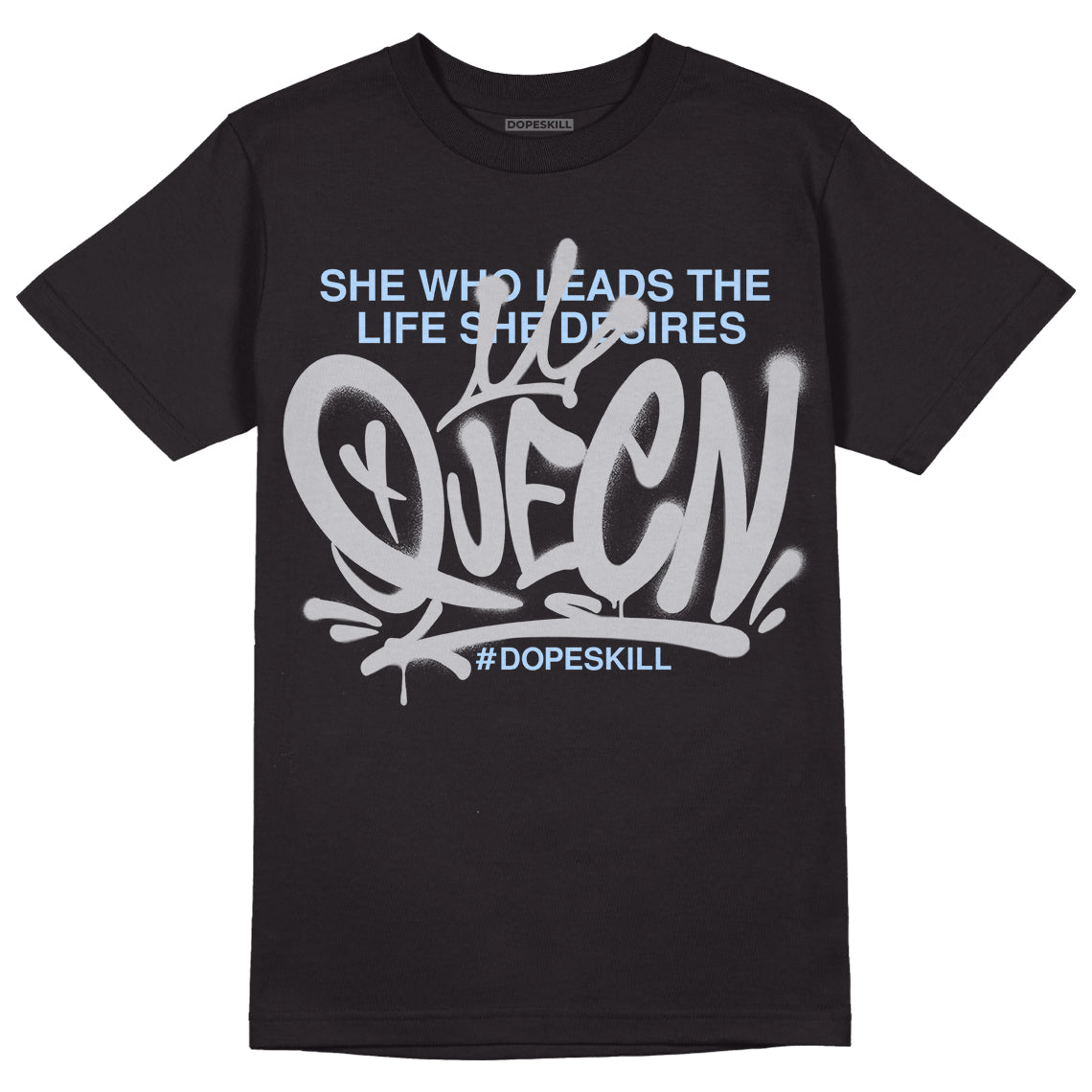 Cement Grey 11s DopeSkill T-Shirt Queen Graphic