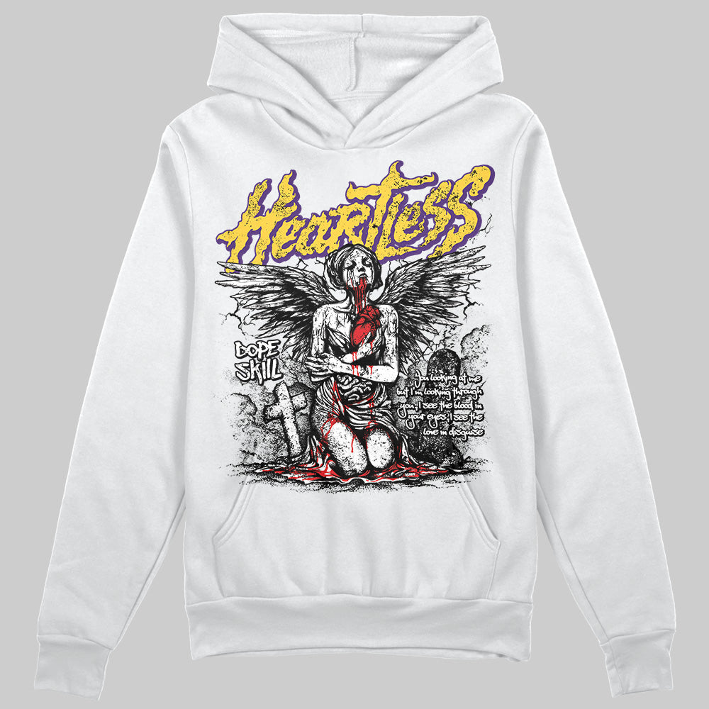 Field Purple 12s DopeSkill Hoodie Sweatshirt Heartless Graphic