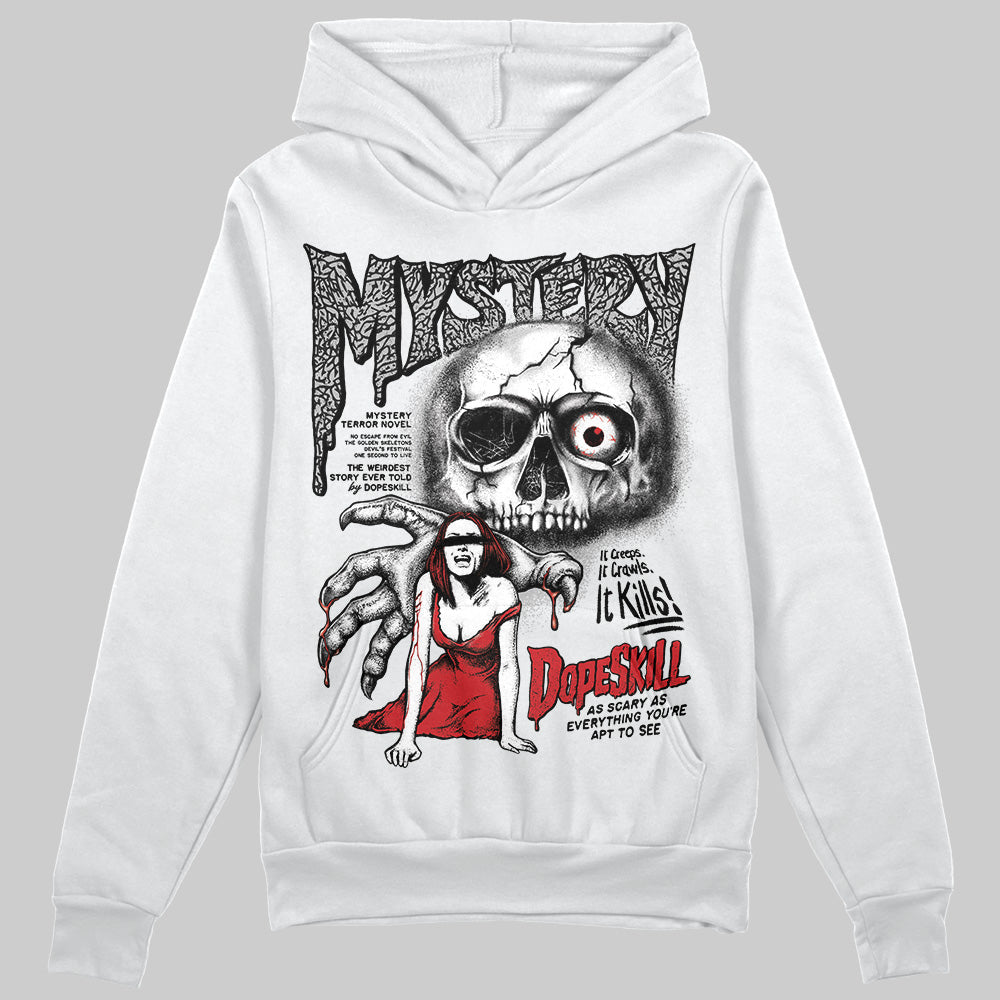 Black Cement 3s DopeSkill Hoodie Sweatshirt Mystery Ghostly Grasp Graphic