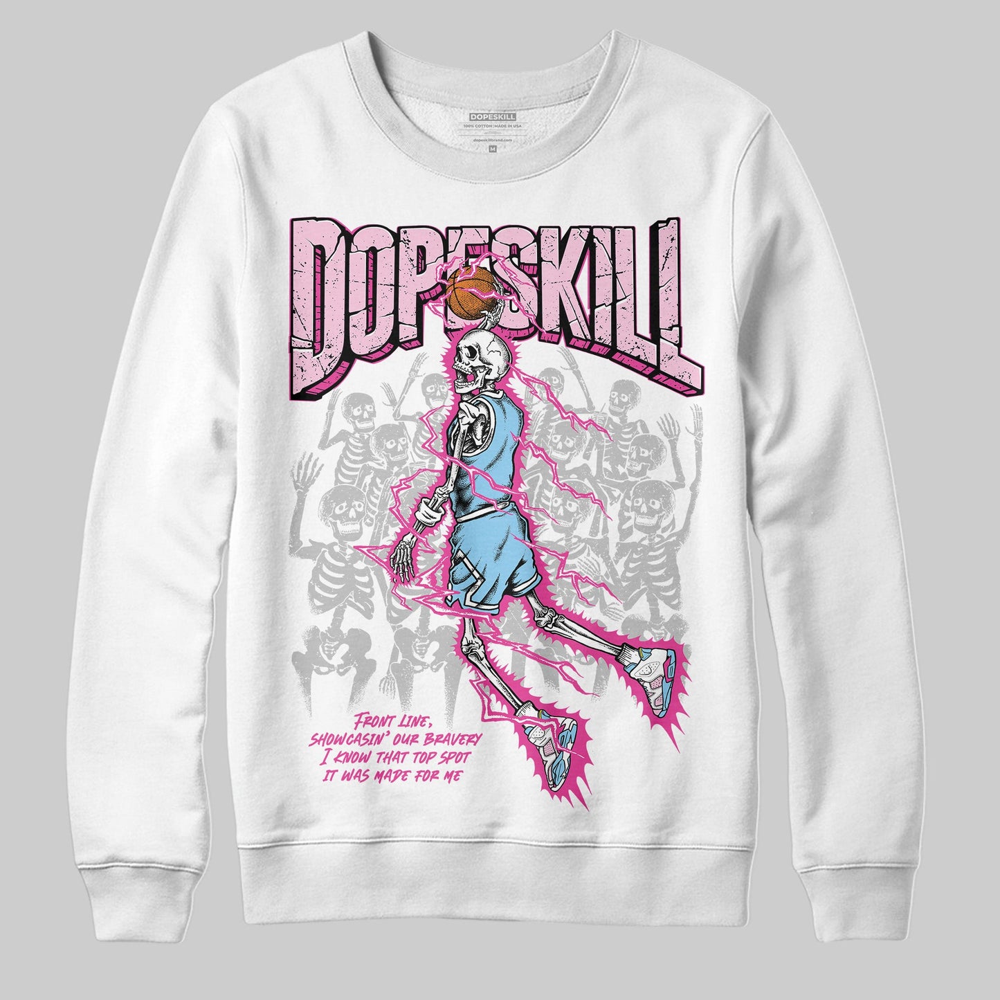 Doernbecher 6s DopeSkill Sweatshirt Thunder Dunk Graphic