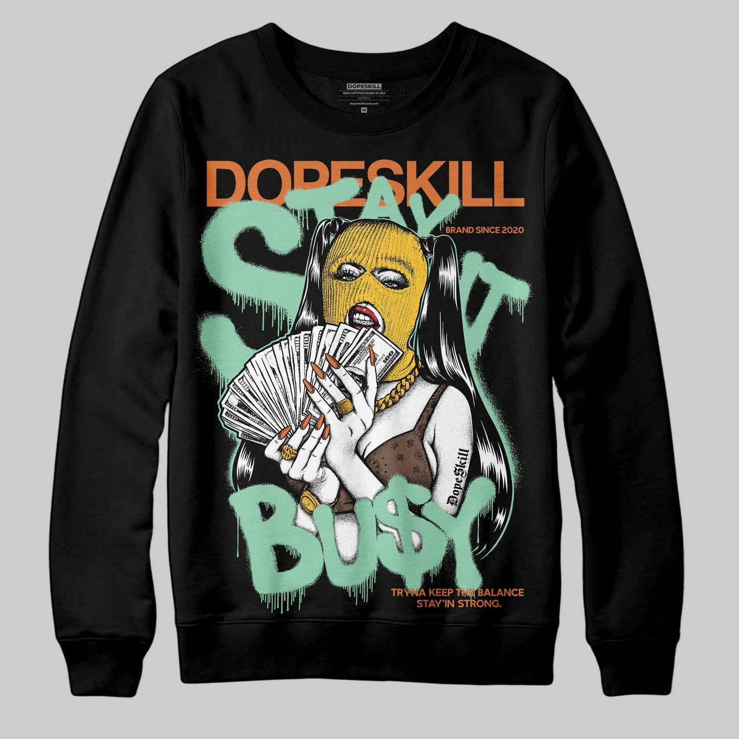 SB Dunk “Rodeo” DopeSkill Sweatshirt Stay It Busy Graphic