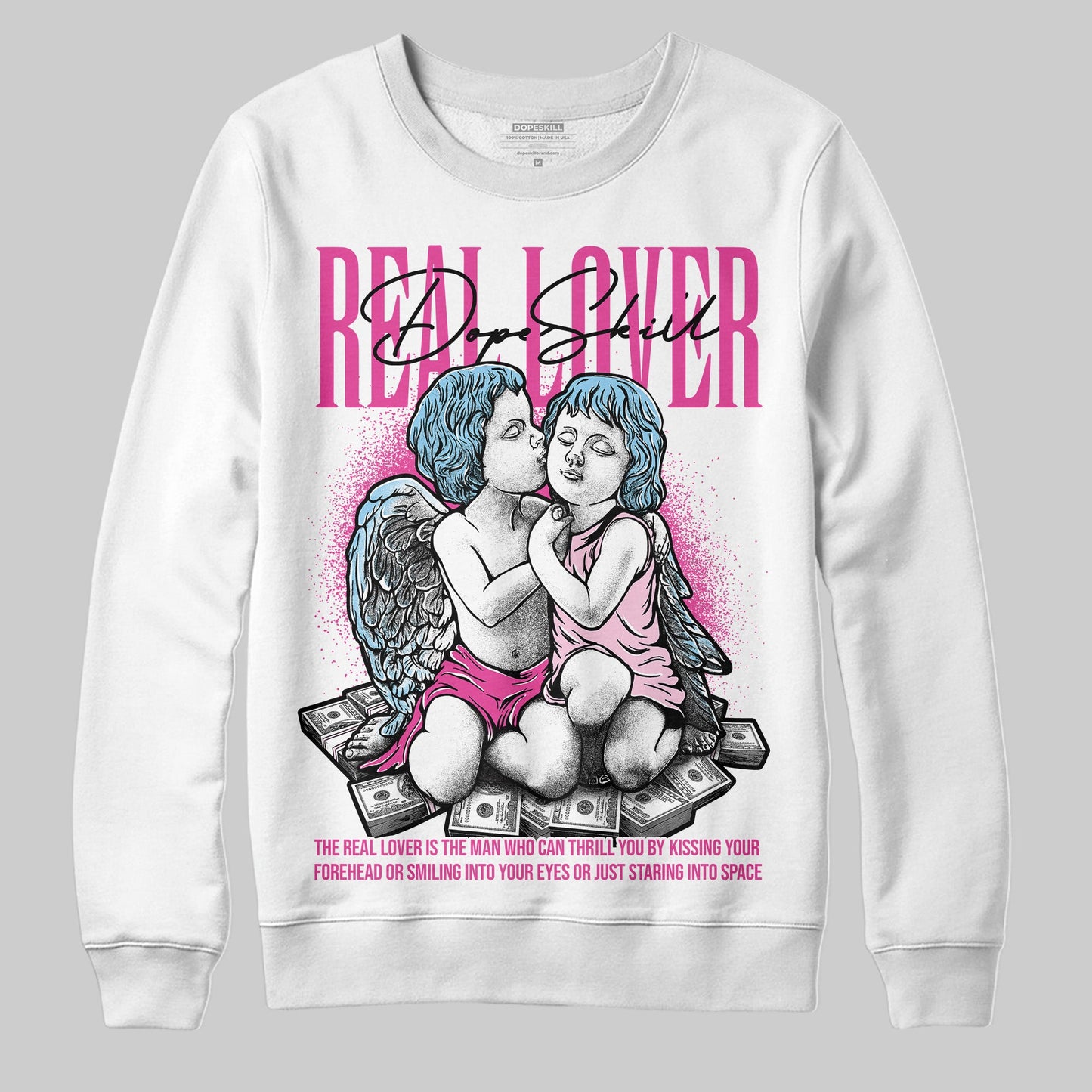 Doernbecher 6s DopeSkill Sweatshirt Real Lover Graphic