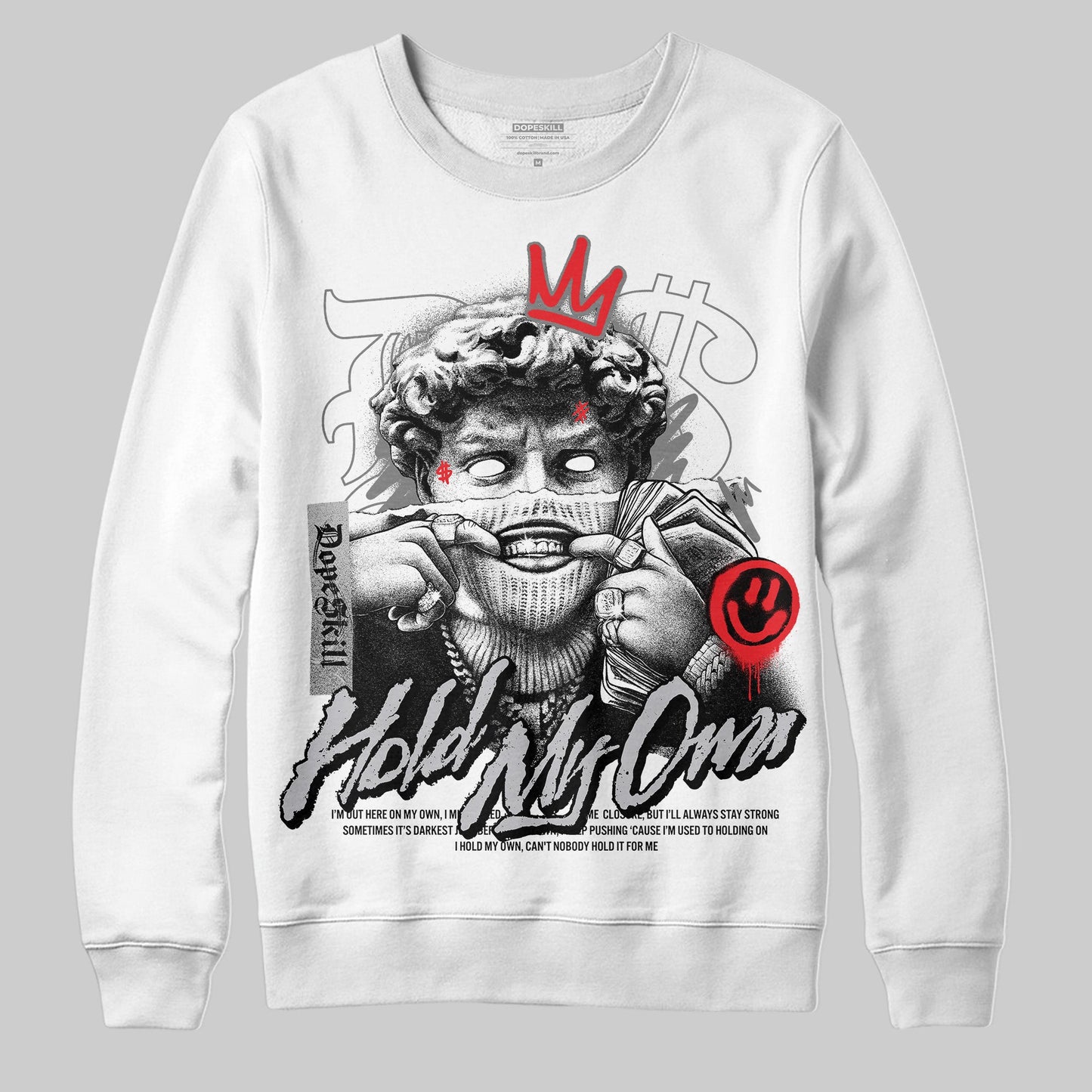 Grey Collection DopeSkill Sweatshirt In My Way Graphic