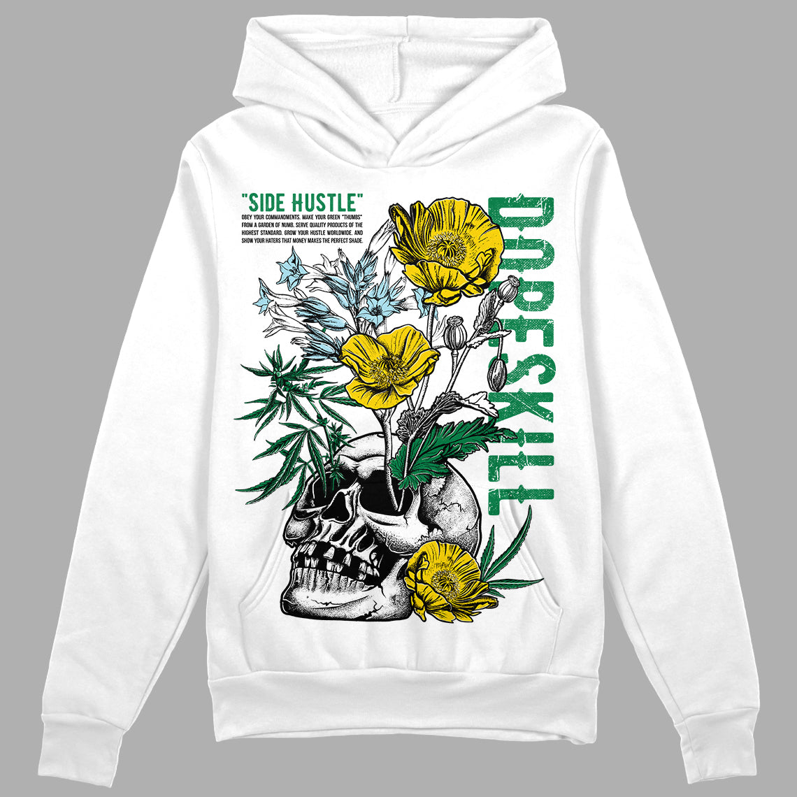 Lucky Green 5s DopeSkill Hoodie Sweatshirt Side Hustle Graphic