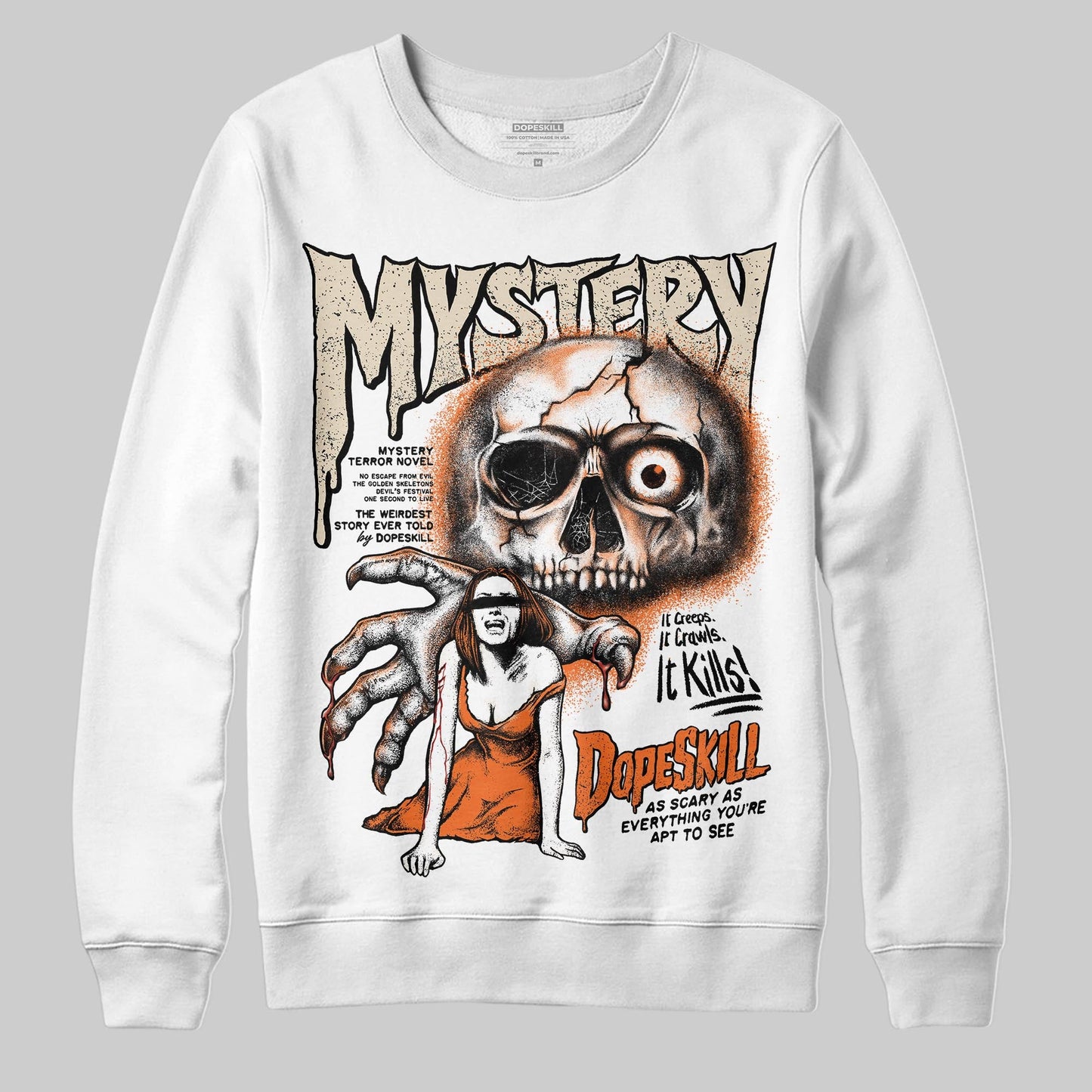 Starfish 3s DopeSkill Sweatshirt Mystery Ghostly Grasp Graphic