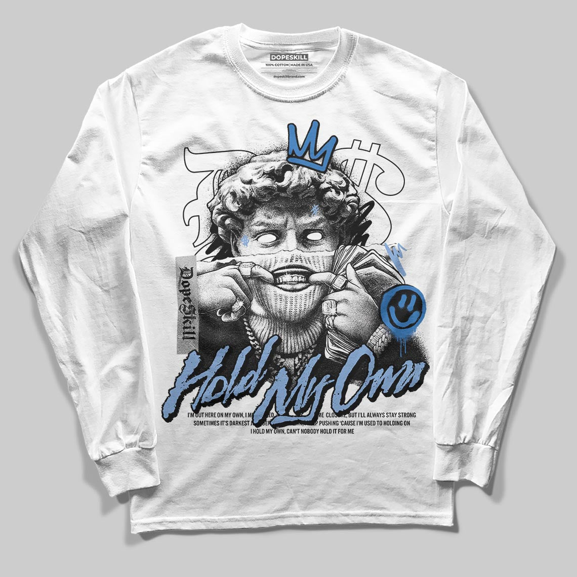 Forget Me Not 4s DopeSkill Long Sleeve T-Shirt In My Way Graphic