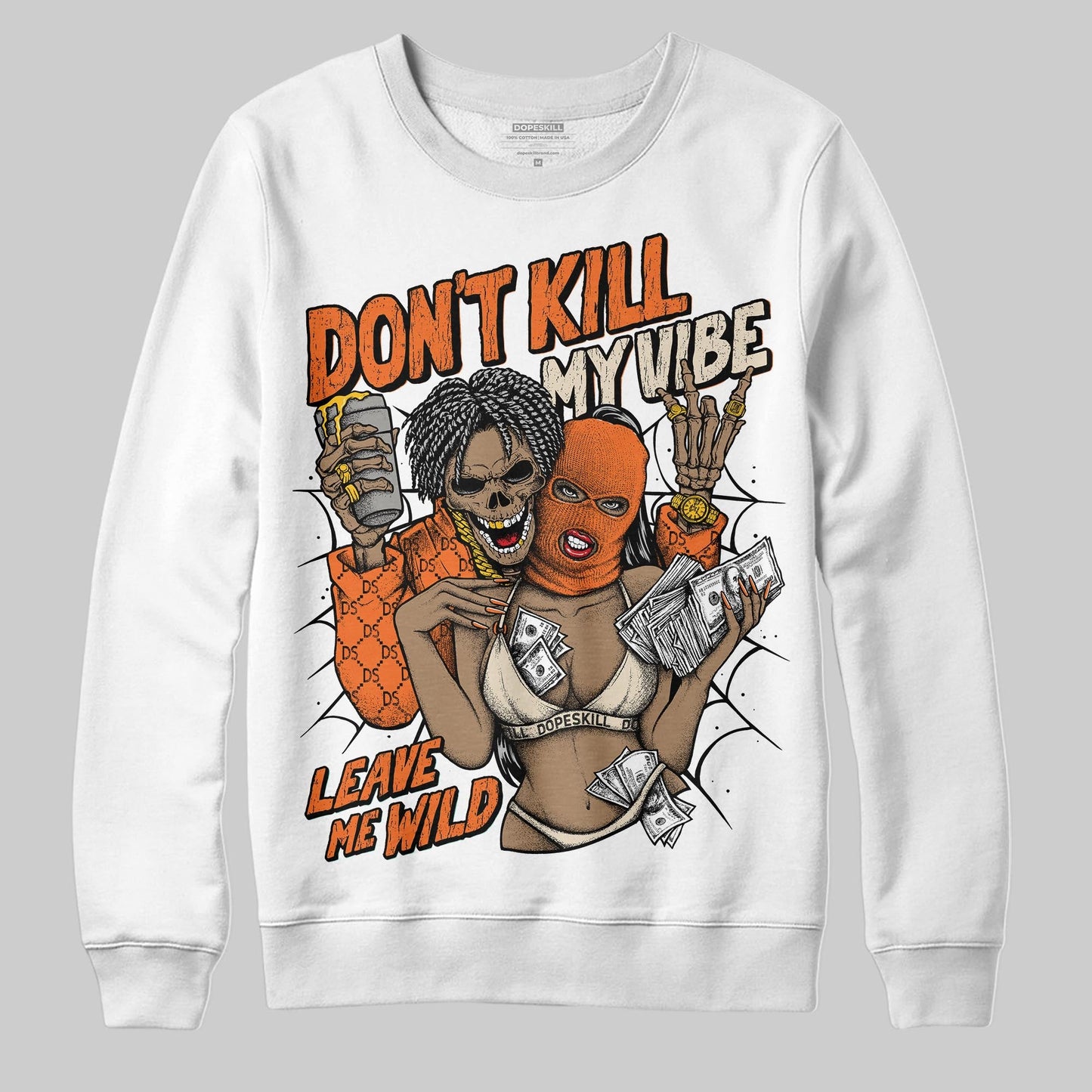 Starfish 3s DopeSkill Sweatshirt Don't Kill My Vibe Graphic