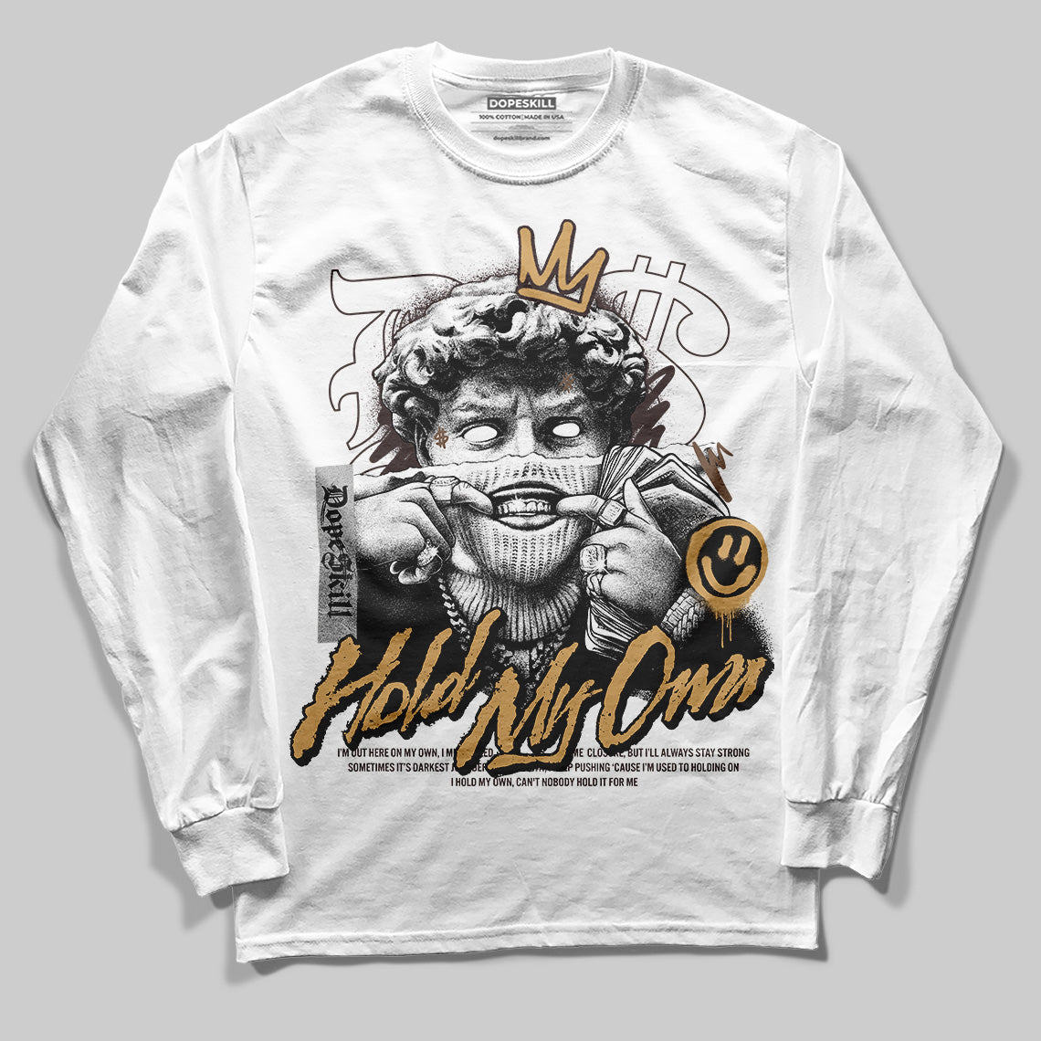 Earth 5s DopeSkill Long Sleeve T-Shirt In My Way Graphic