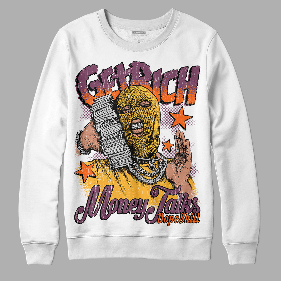 Brotherhood 1s High OG DopeSkill Sweatshirt Get Rich Graphic