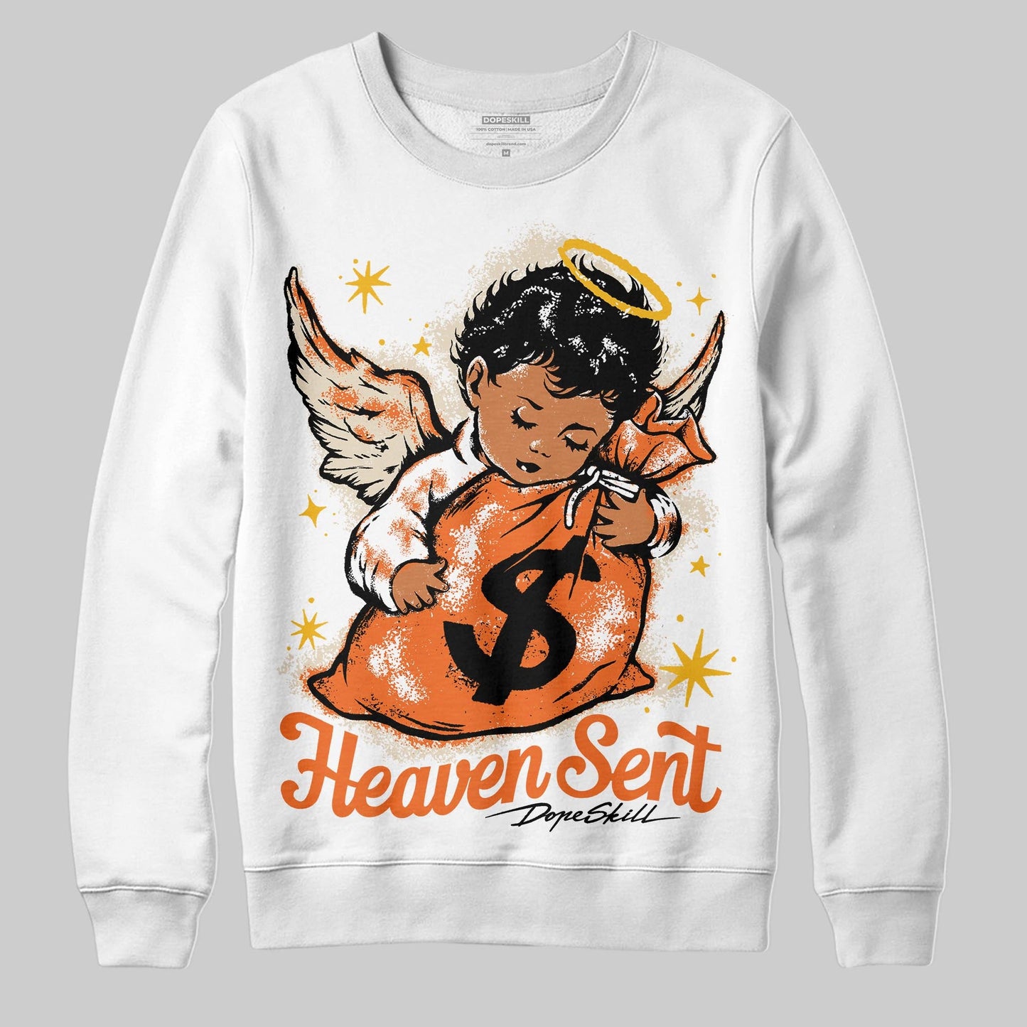 Starfish 3s DopeSkill Sweatshirt Heaven Sent Graphic