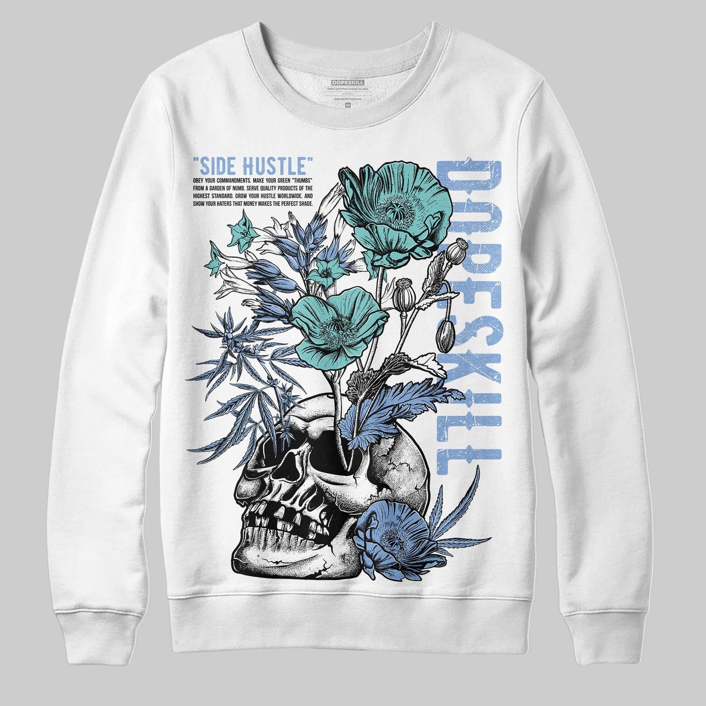 Forget Me Not 4s DopeSkill Sweatshirt Side Hustle Graphic