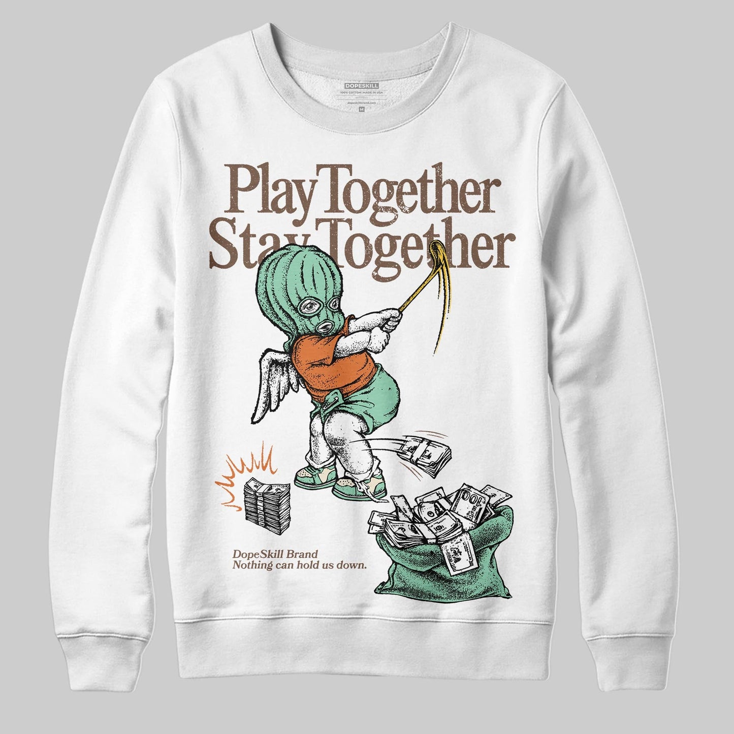 SB Dunk “Rodeo” DopeSkill Sweatshirt Play together, Stay together Graphic