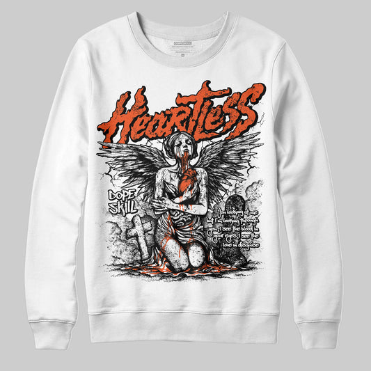 Orange Milk DopeSkill Sweatshirt Heartless Graphic