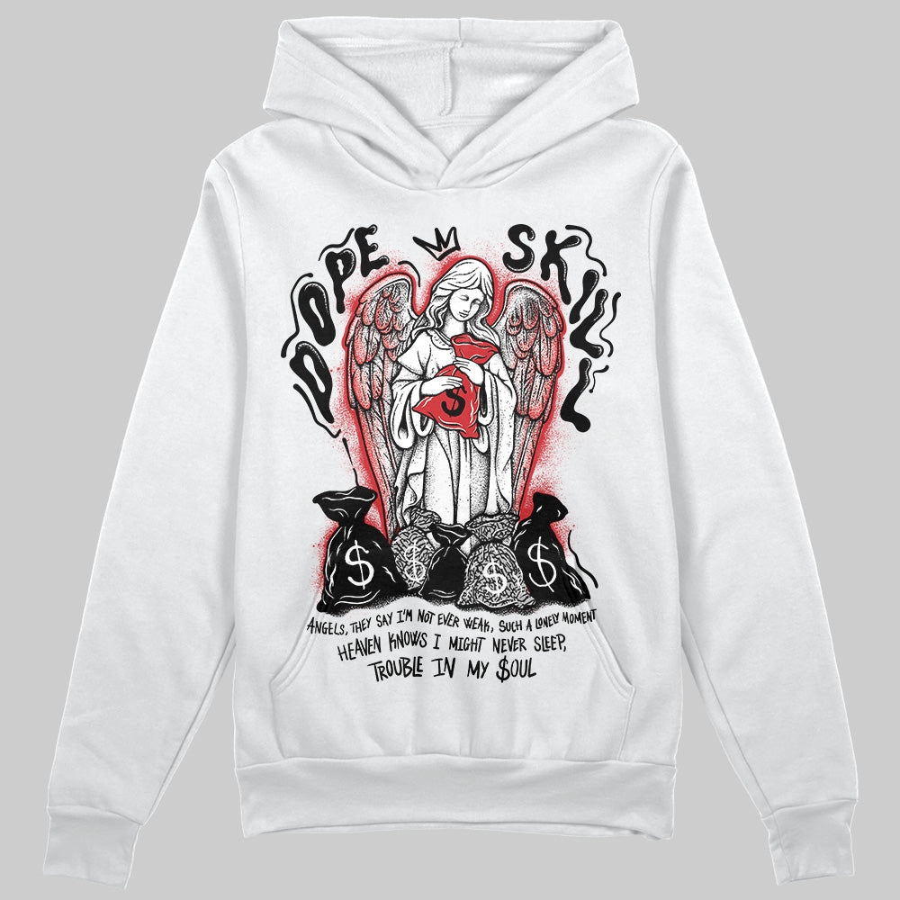 Black Cement 3s DopeSkill Hoodie Sweatshirt Angels Graphic