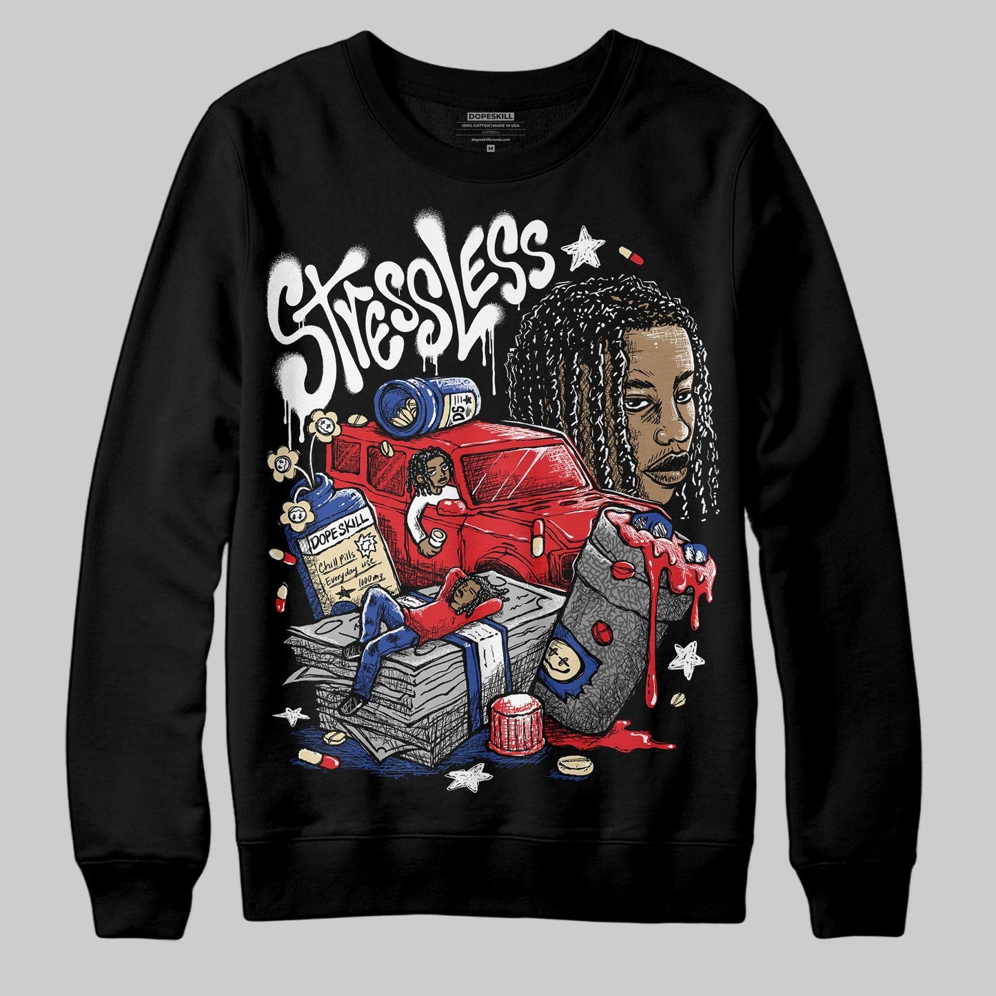Seoul 2.0 3s DopeSkill Sweatshirt Stressless Graphic