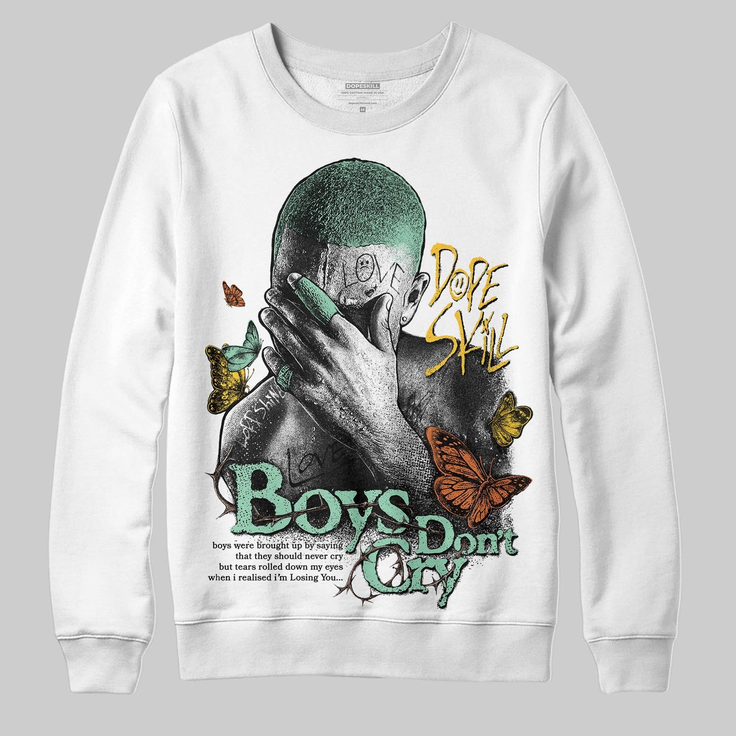 SB Dunk “Rodeo” DopeSkill Sweatshirt Boys Don't Cry Graphic