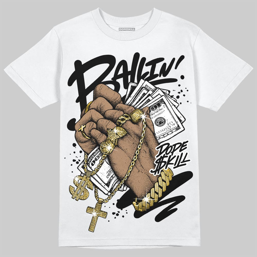 Black and White Collection DopeSkill T-Shirt Always Ballin' Graphic
