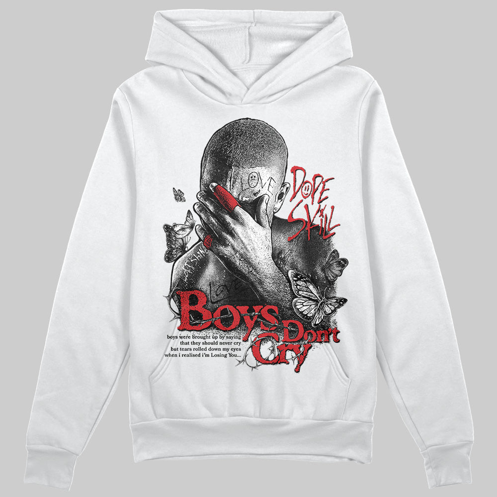 Black Cement 3s DopeSkill Hoodie Sweatshirt Boys Don't Cry Graphic