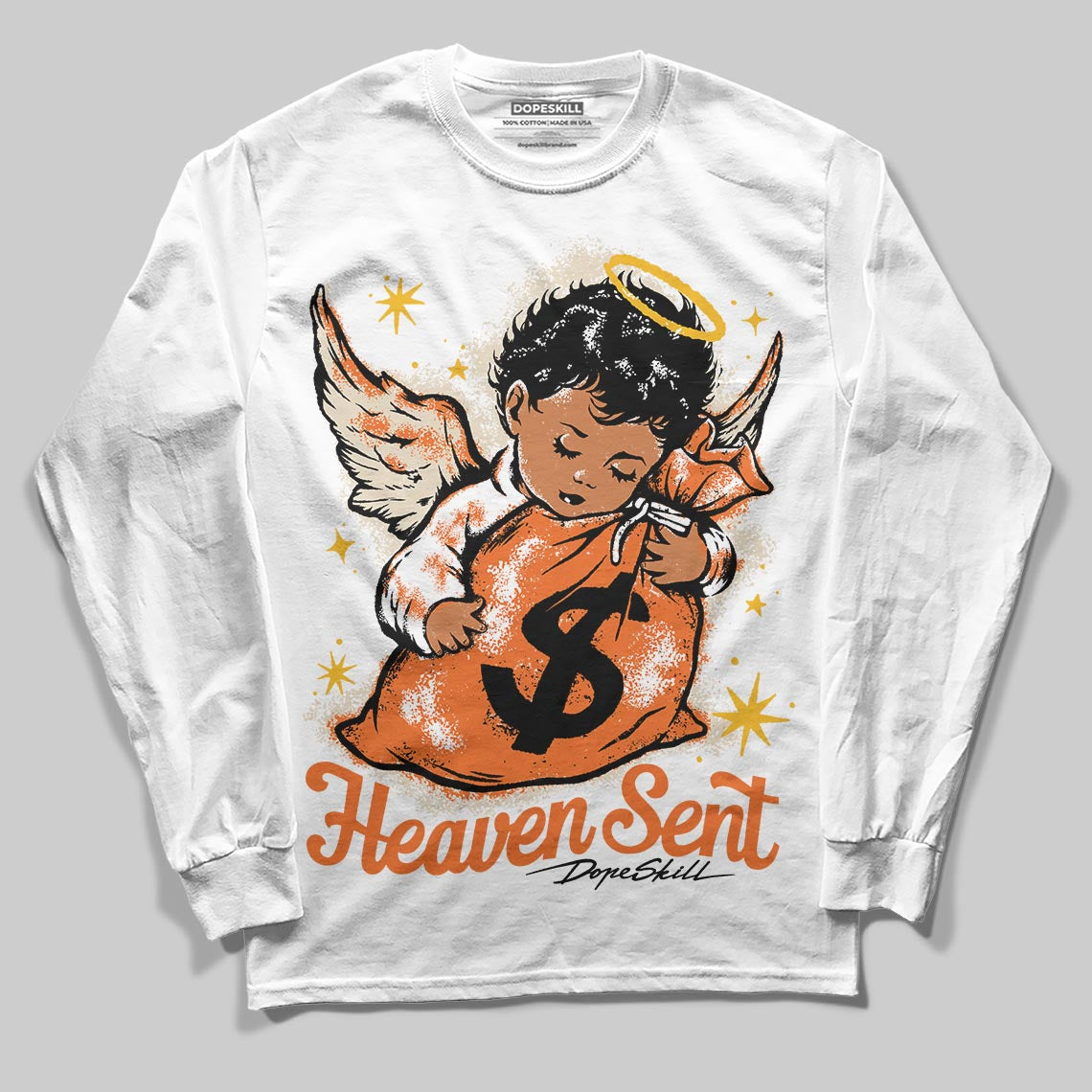 Starfish 3s DopeSkill Long Sleeve T-Shirt Heaven Sent Graphic