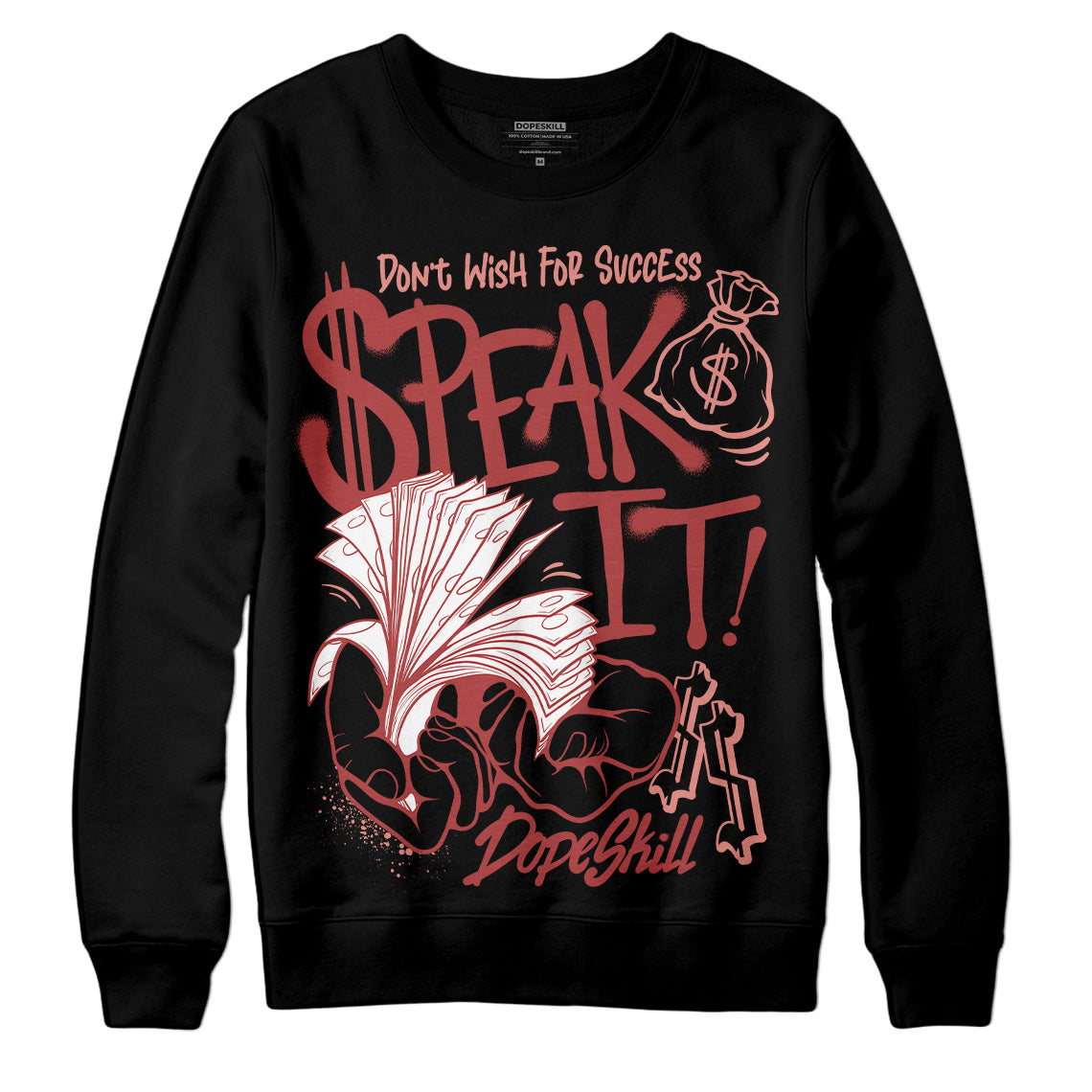 Dune Red 13s DopeSkill Sweatshirt Speak It Graphic