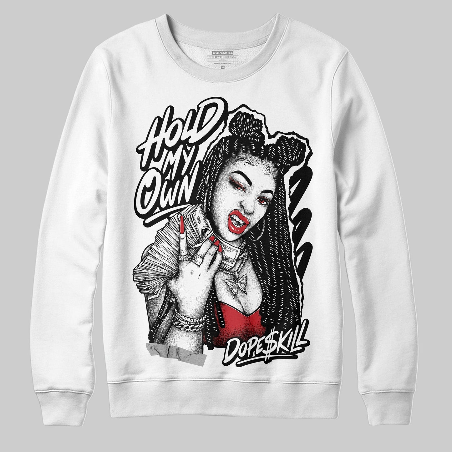 Bred Velvet 11s DopeSkill Sweatshirt New H.M.O Graphic