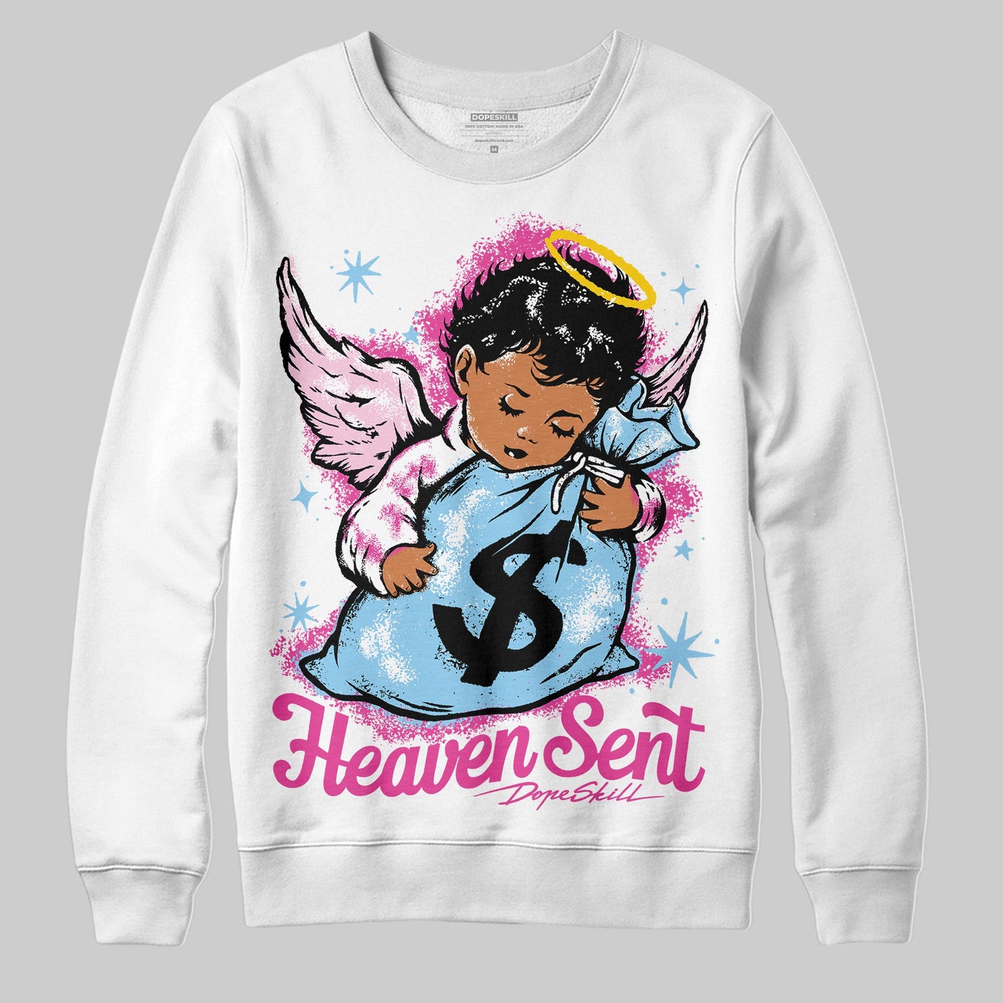 Doernbecher 6s DopeSkill Sweatshirt Heaven Sent Graphic