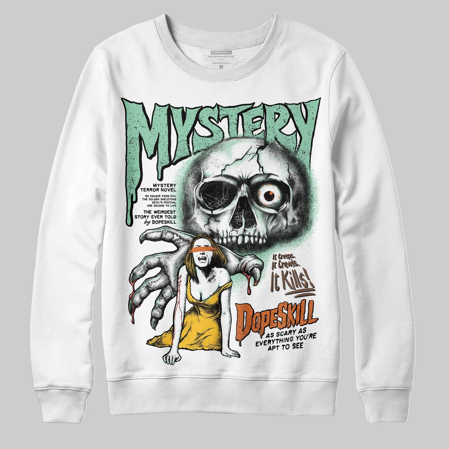 SB Dunk “Rodeo” DopeSkill Sweatshirt Mystery Ghostly Grasp Graphic