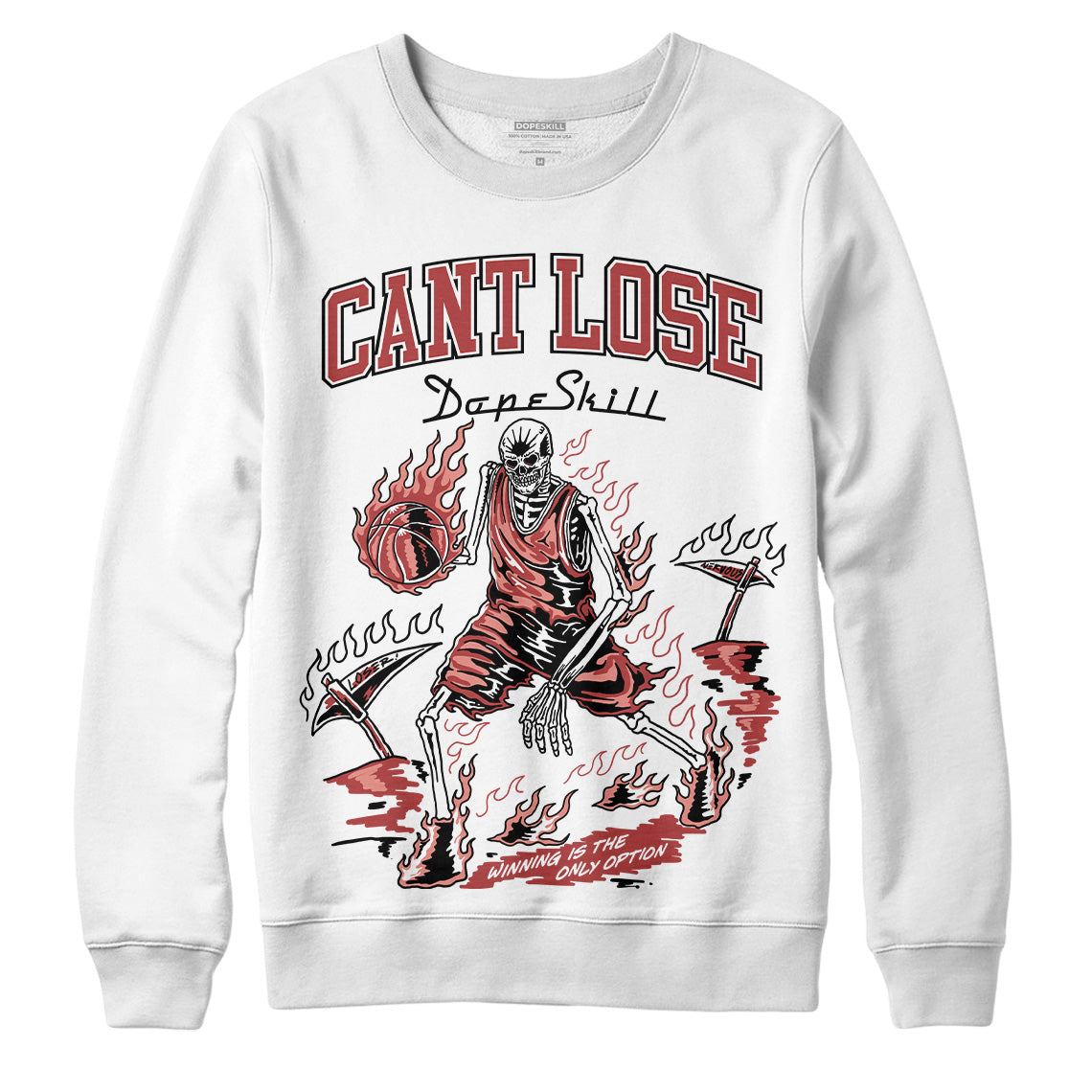 Dune Red 13s DopeSkill Sweatshirt Cant Lose Graphic