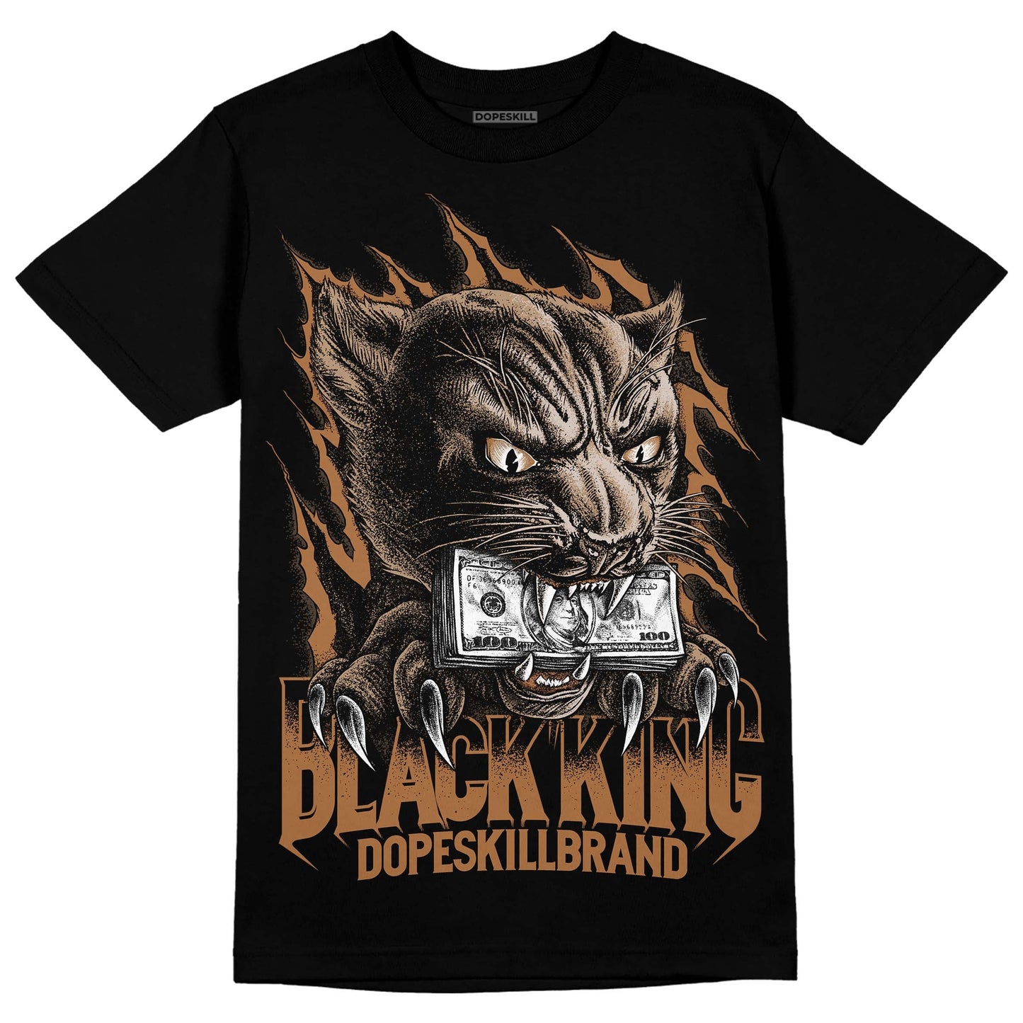 Palomino 3s DopeSkill T-Shirt Black King Graphic