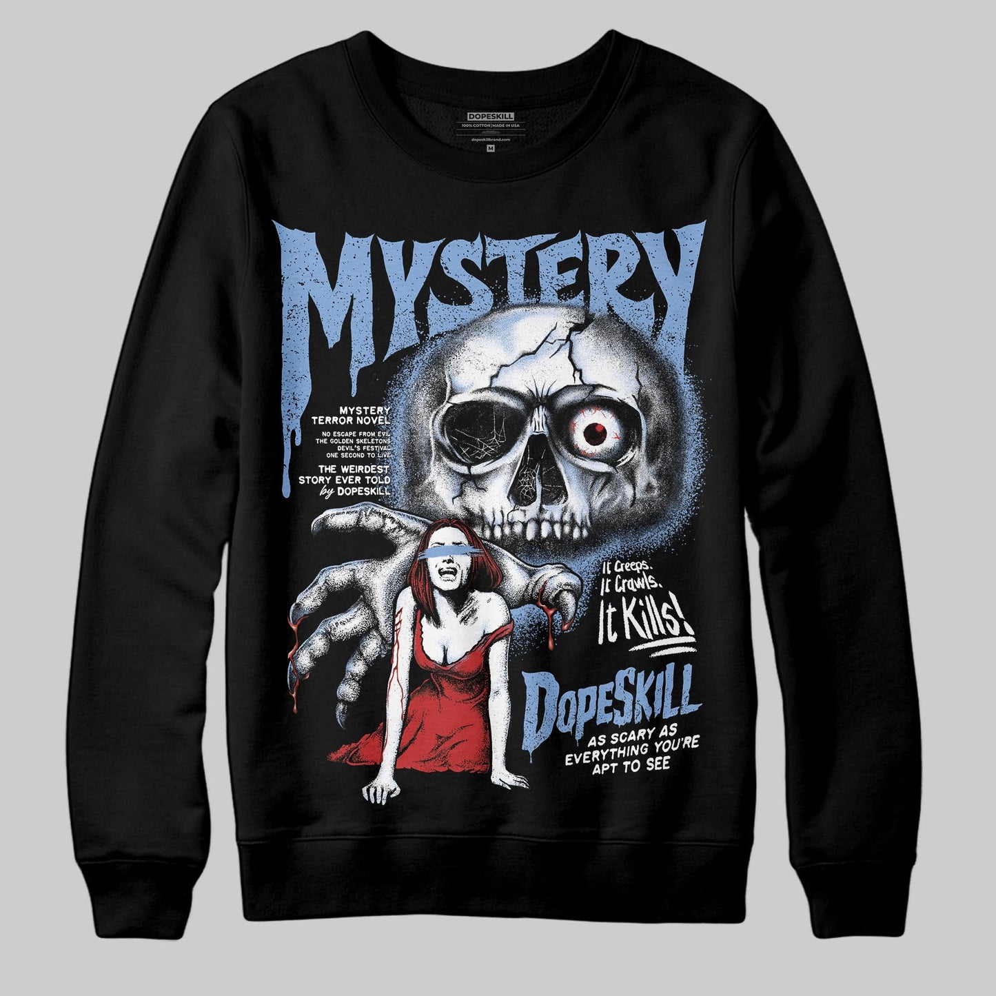 Forget Me Not 4s DopeSkill Sweatshirt Mystery Ghostly Grasp Graphic